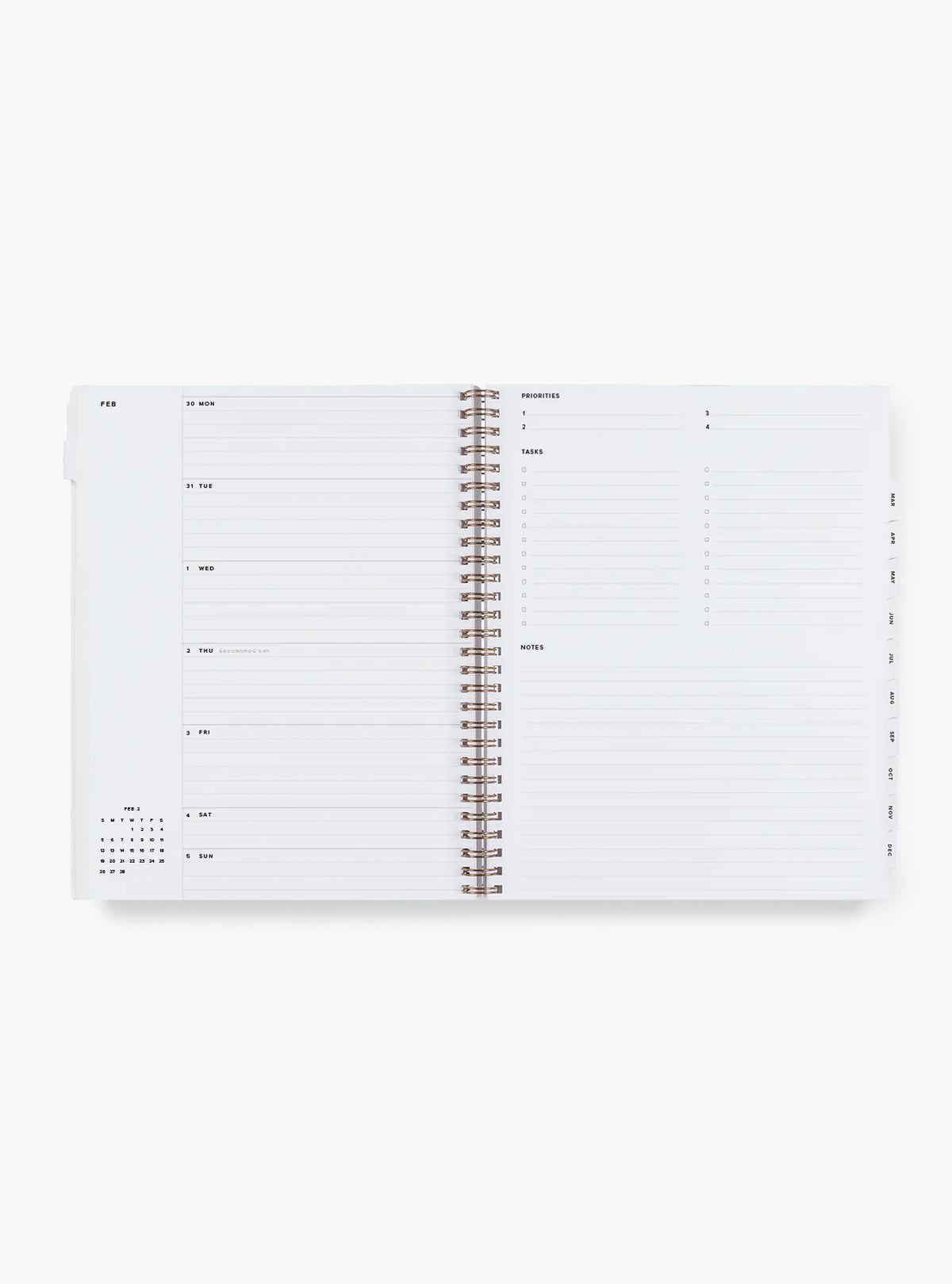 Oxford Blue 2023 Yearly Task Planner
