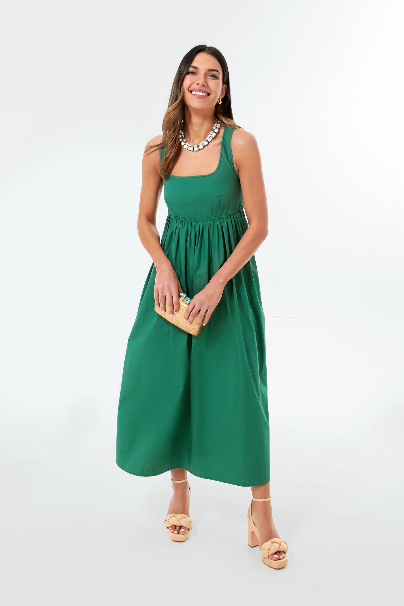 Gold Jen Turq Stones Clutch