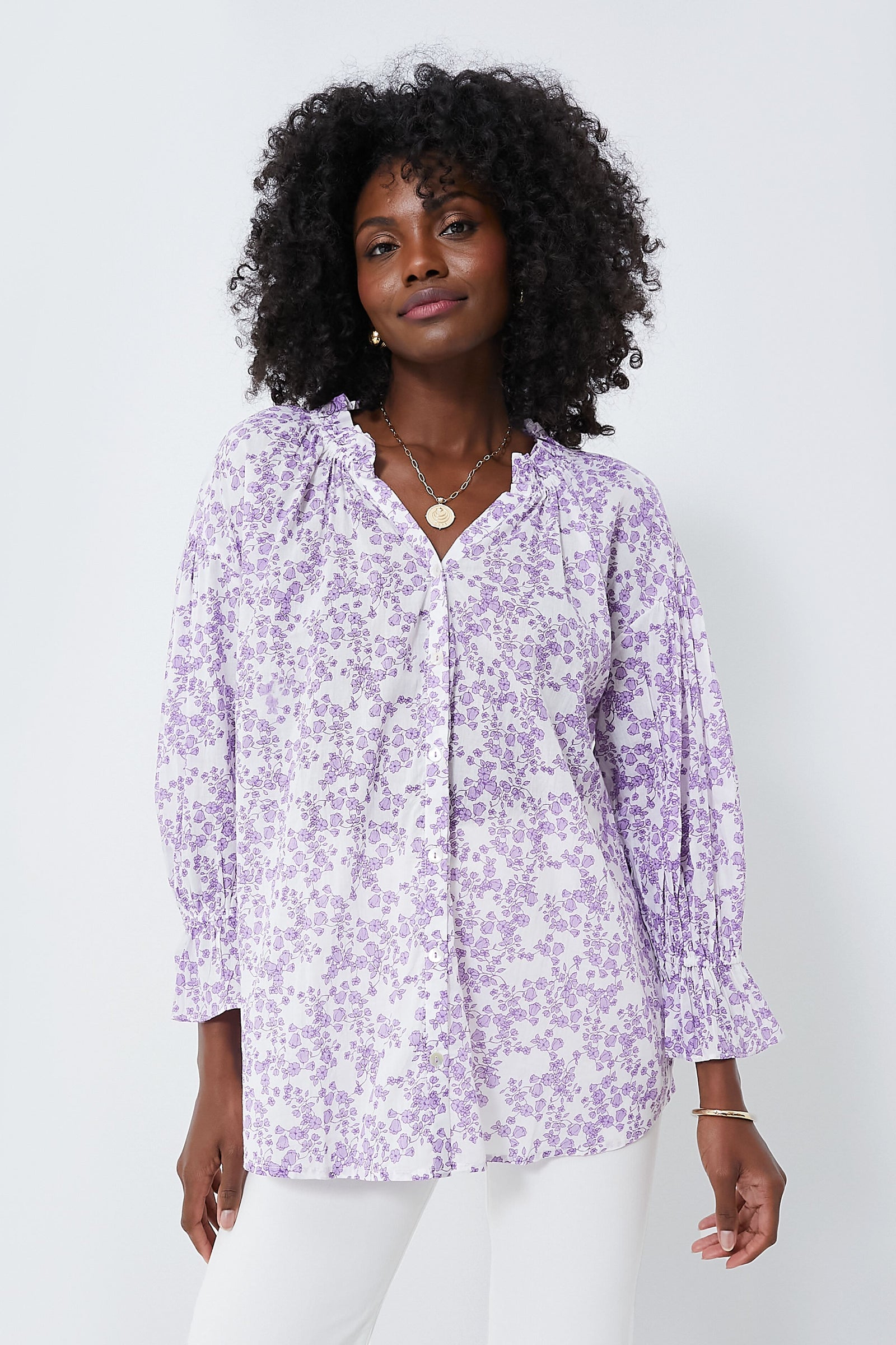 Lilac Lucrecia Rachel Shirt