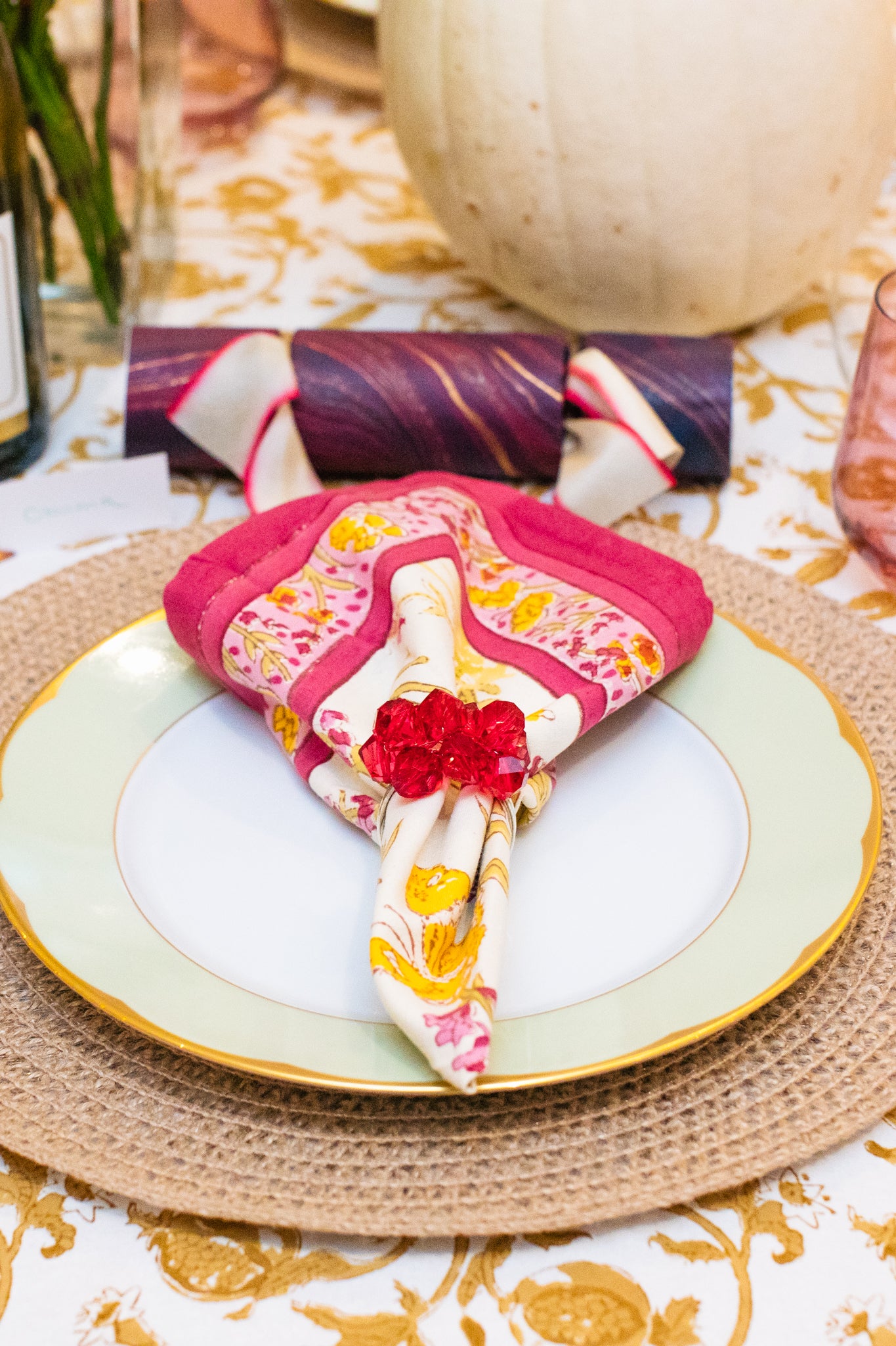 Papillon Napkins Rose (Set of 6)