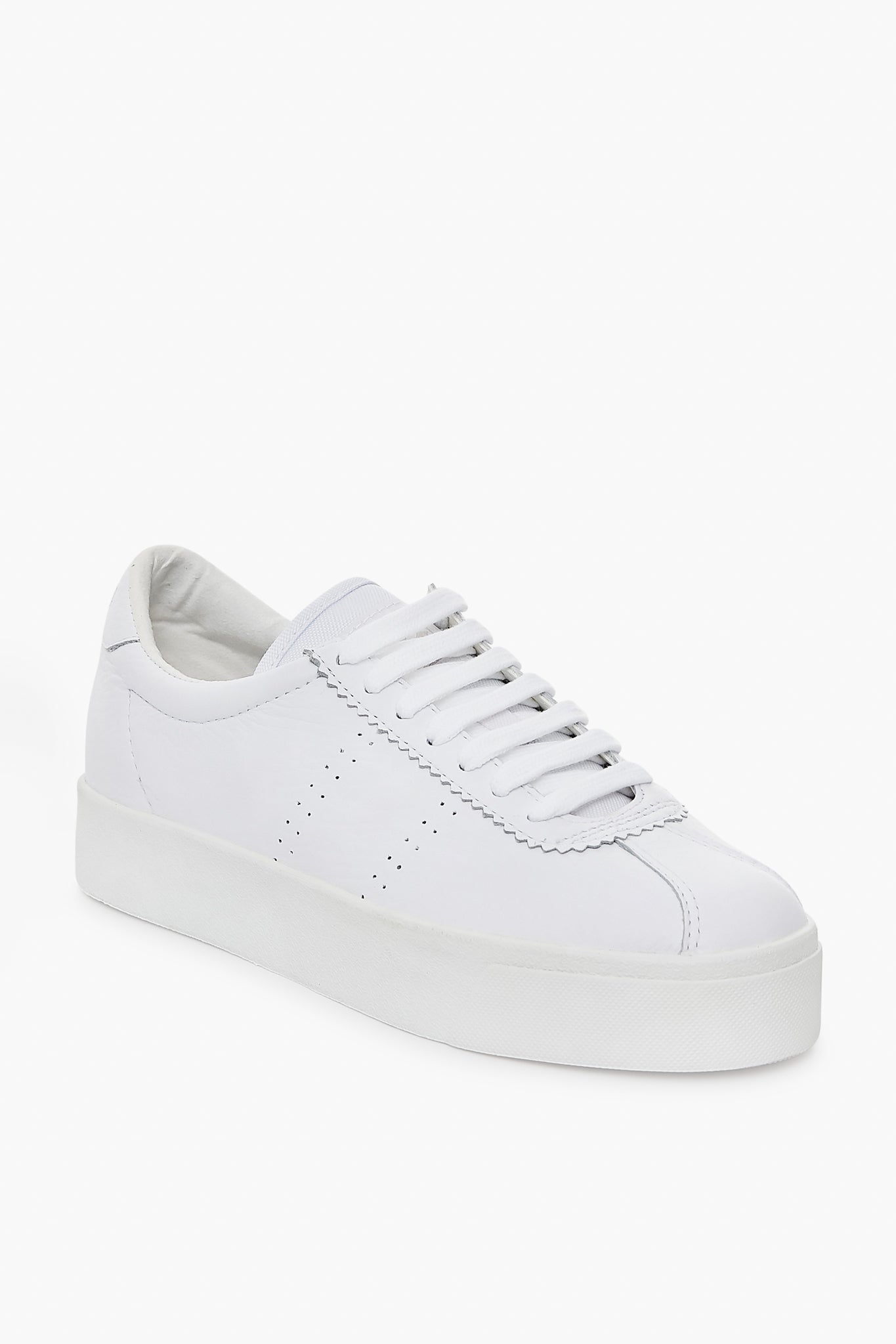 Leather Club Sneakers Superga