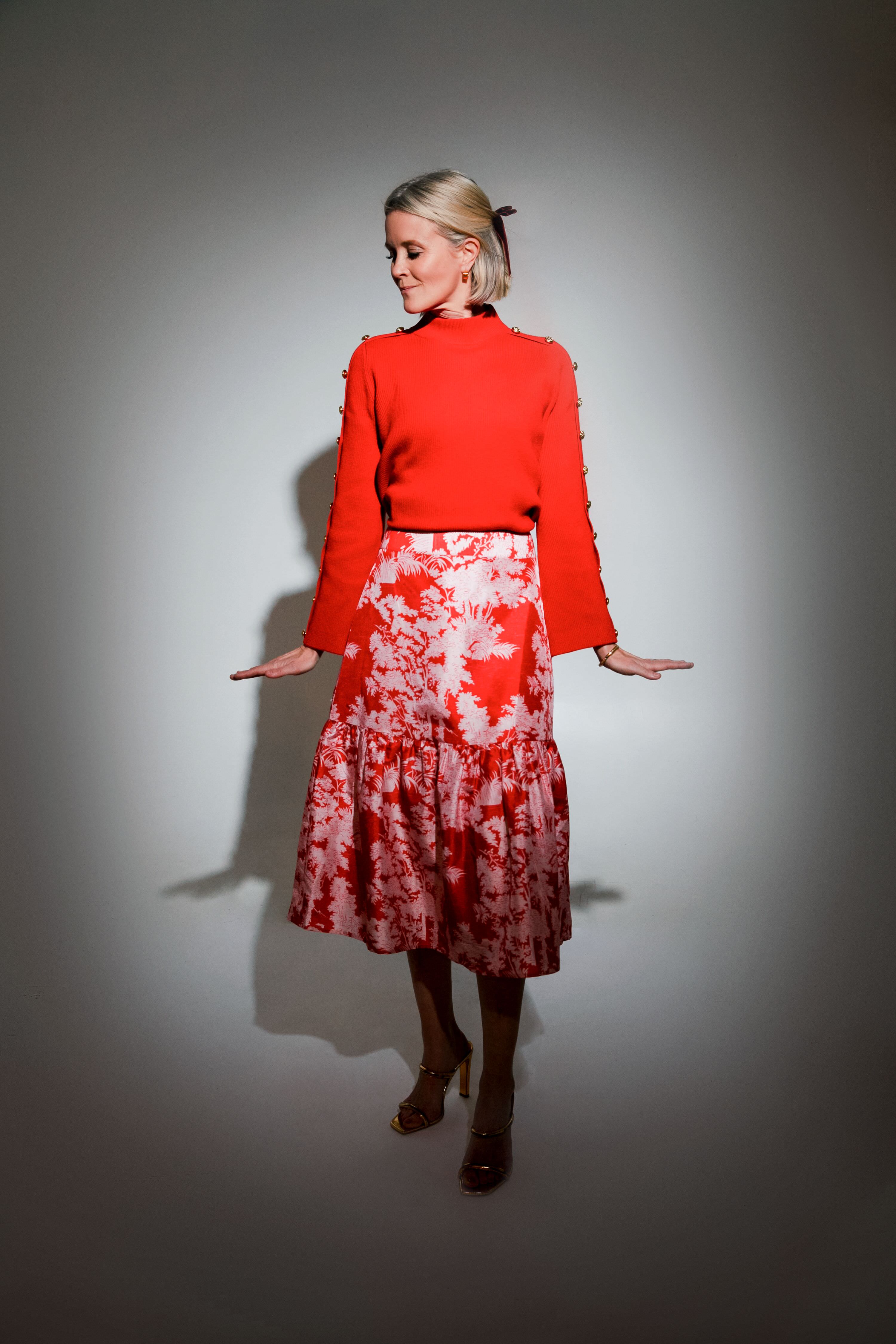 Scarlet Toile Emilie Skirt | Tuckernuck