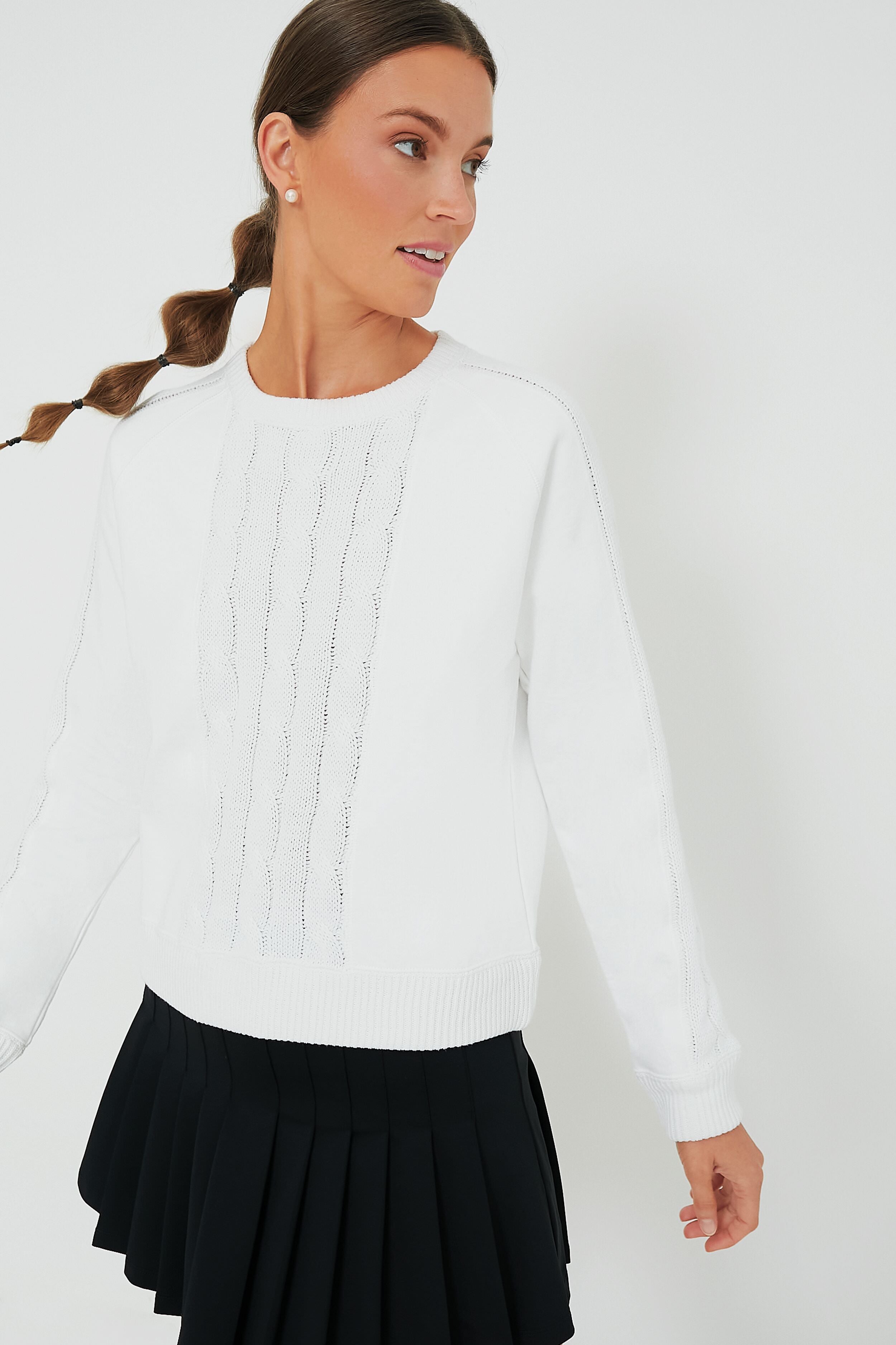 Cable Knit Pullover - Arctic - Hatley US