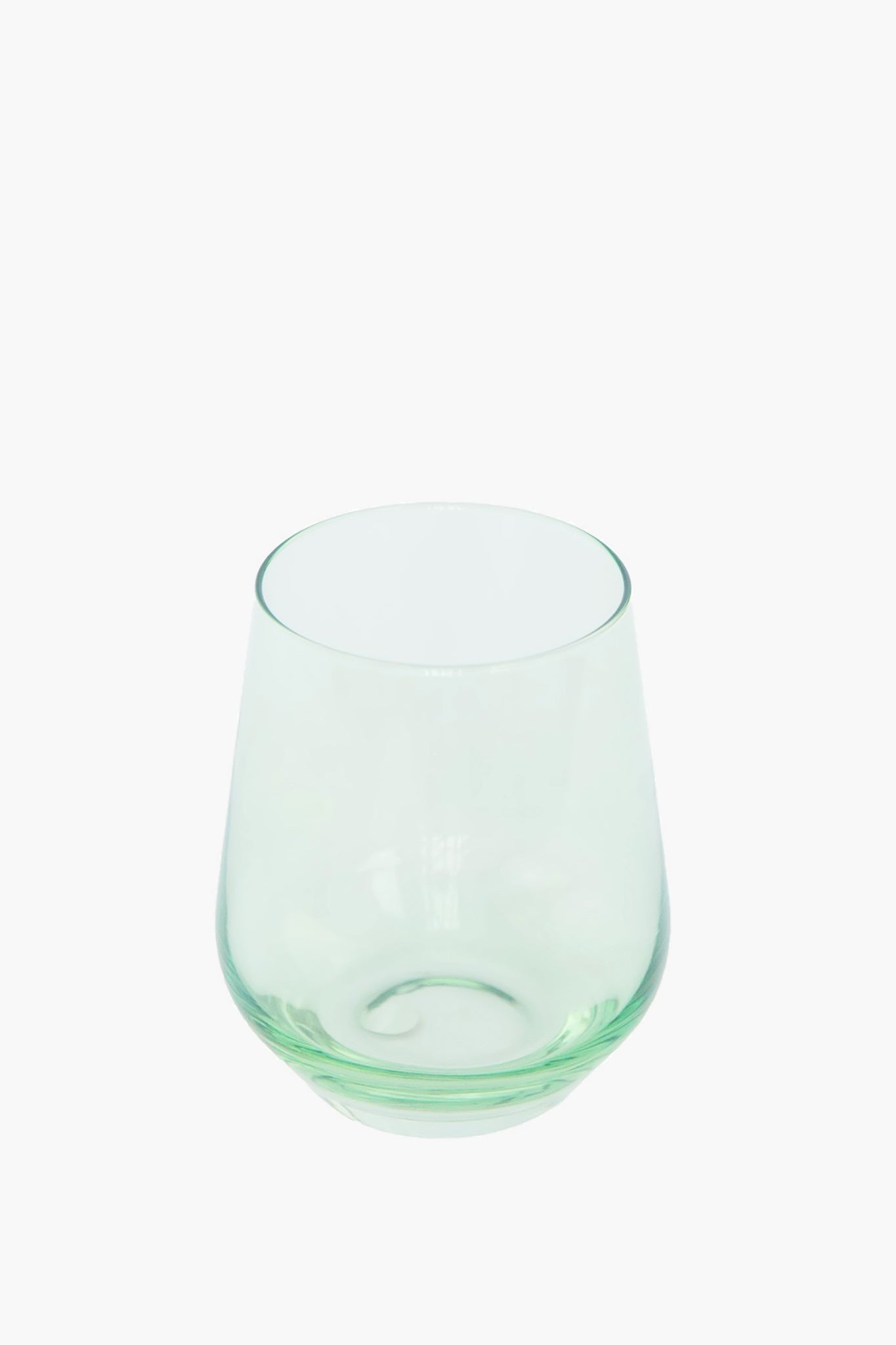 Puro Stemless Wine Glass - Tortoiseshell