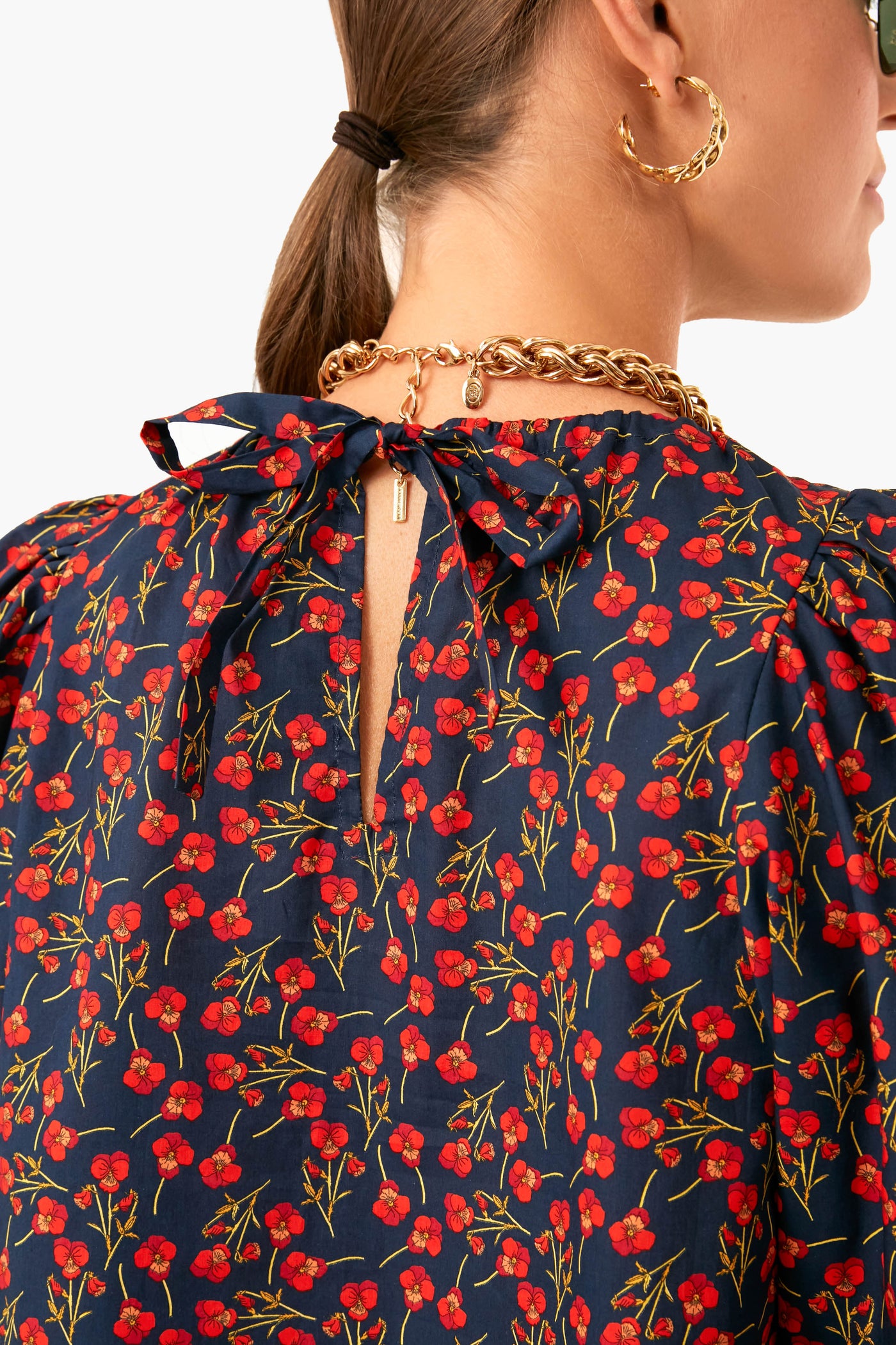 Ros Red Annelia Blouse