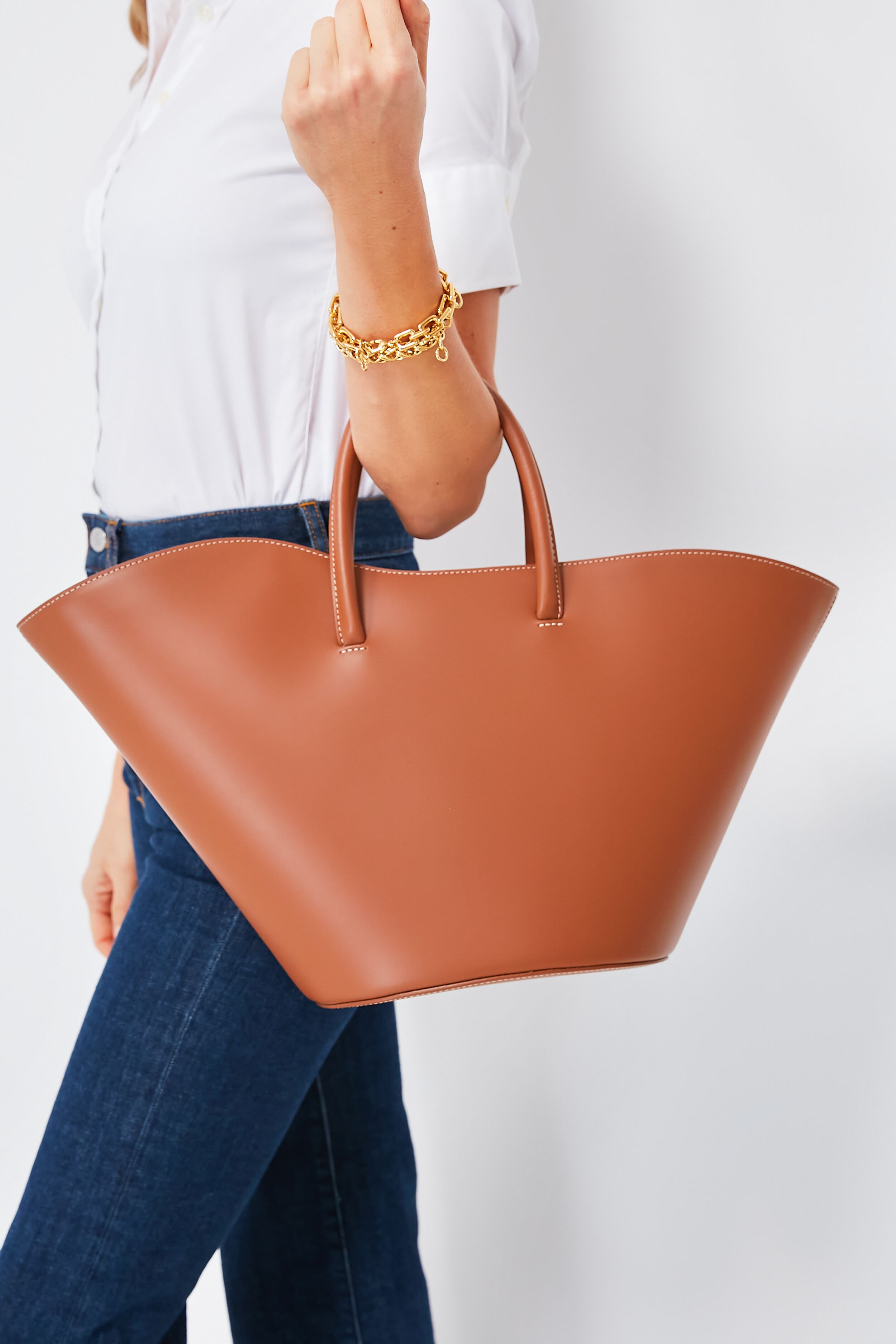 Little Lady Leather Top Handle Bag By Little Liffner