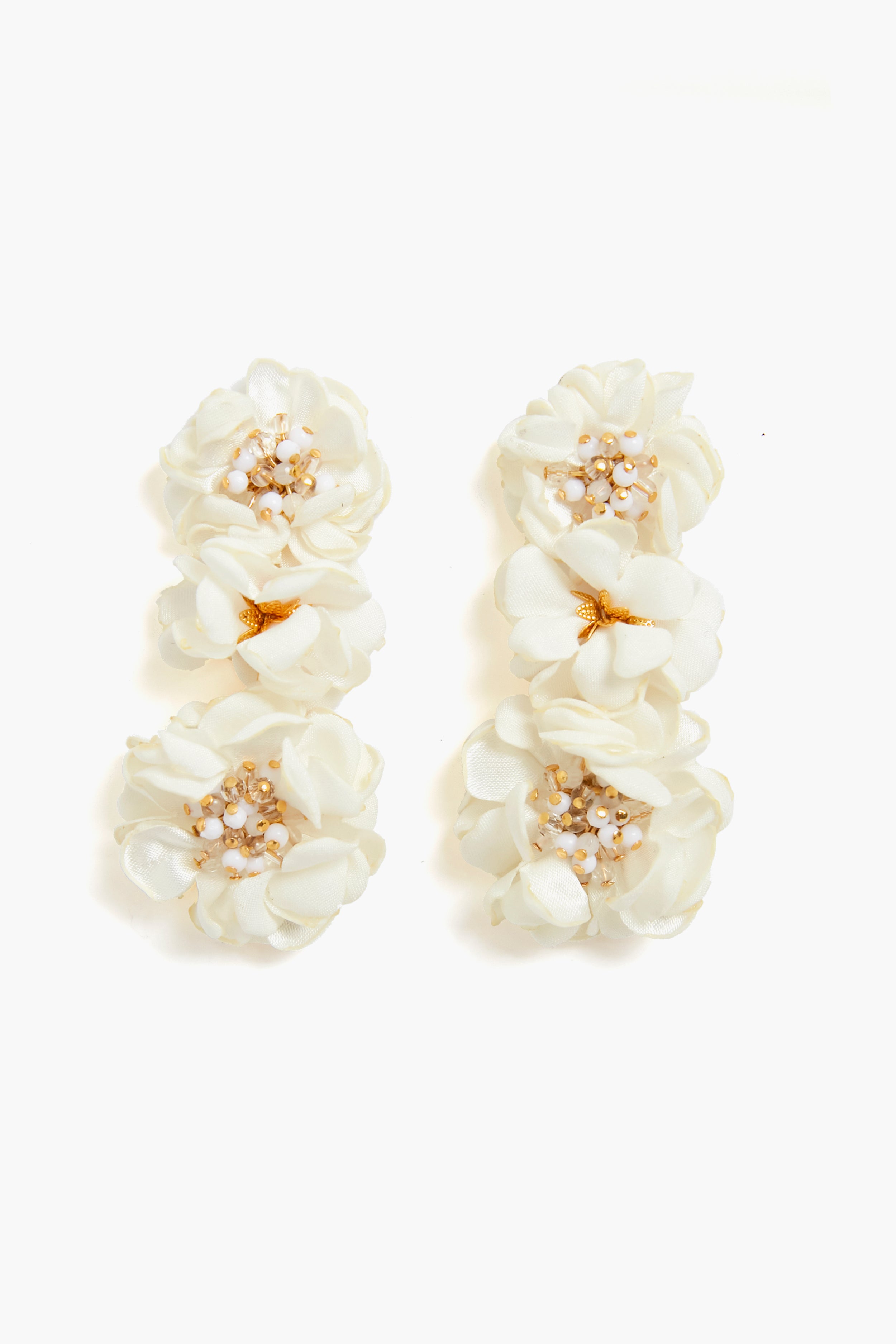  1 Pair Women Earrings Camellia Shape Faux Pearl Design Show  Unique Charm Alloy Mini Flower Style Elegant Drop Earrings: Clothing, Shoes  & Jewelry