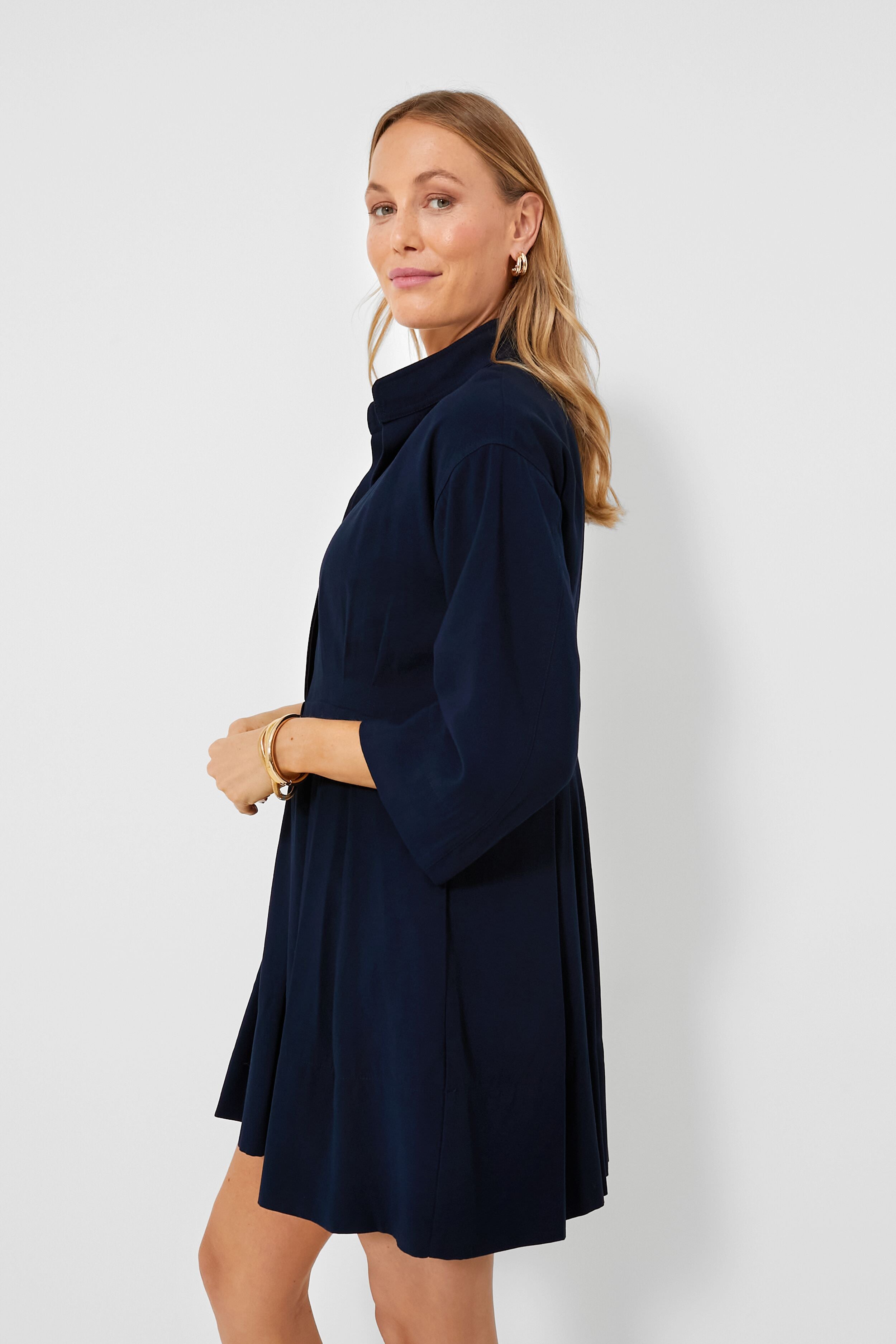 Navy Darien Dress