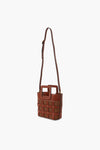 Tan Raffia Mini Shirley Bag