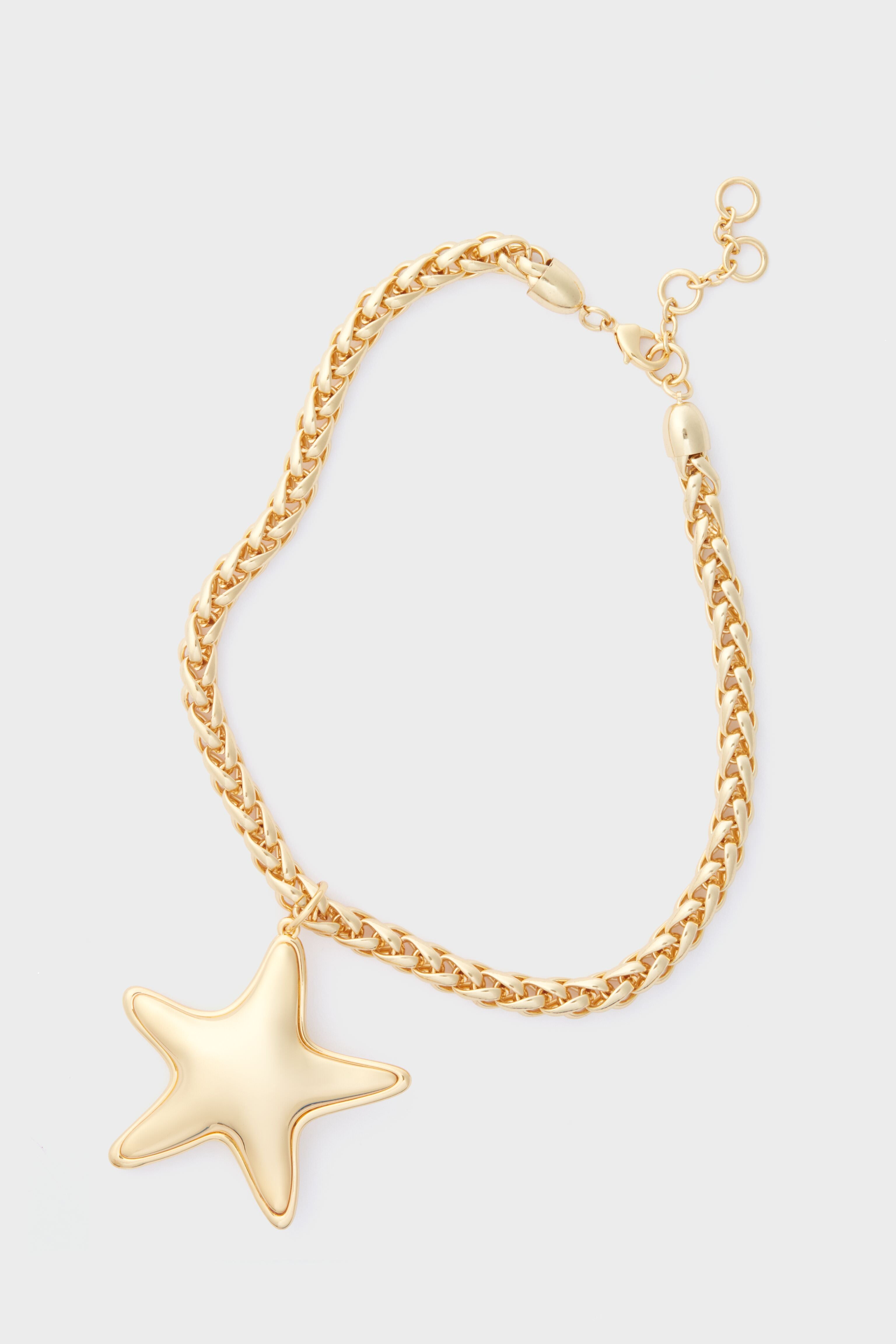 Viraasi Gold Plated Starfish Necklace