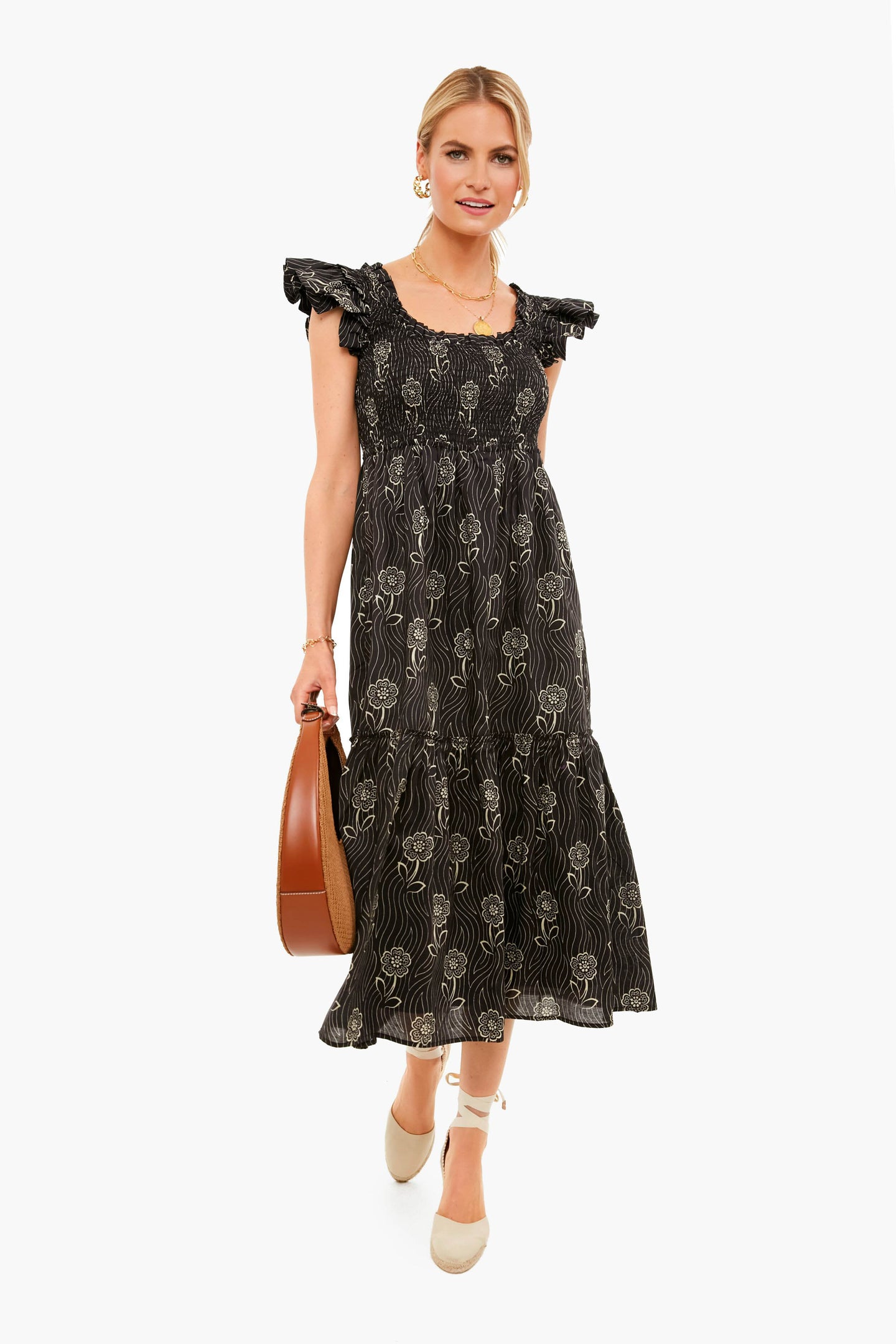 Midnight Posy Mallie Dress