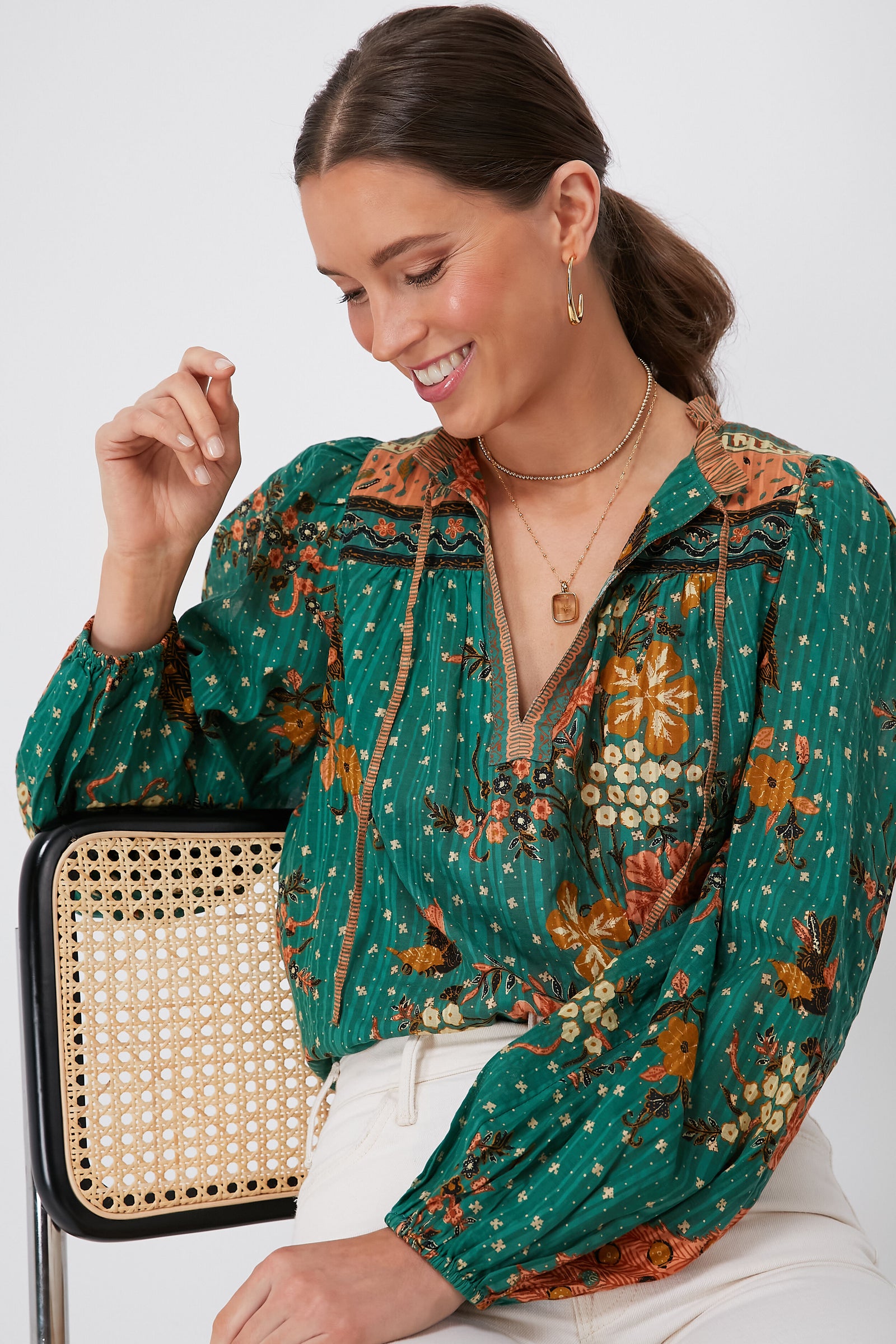 Hummingbird Rana Blouse