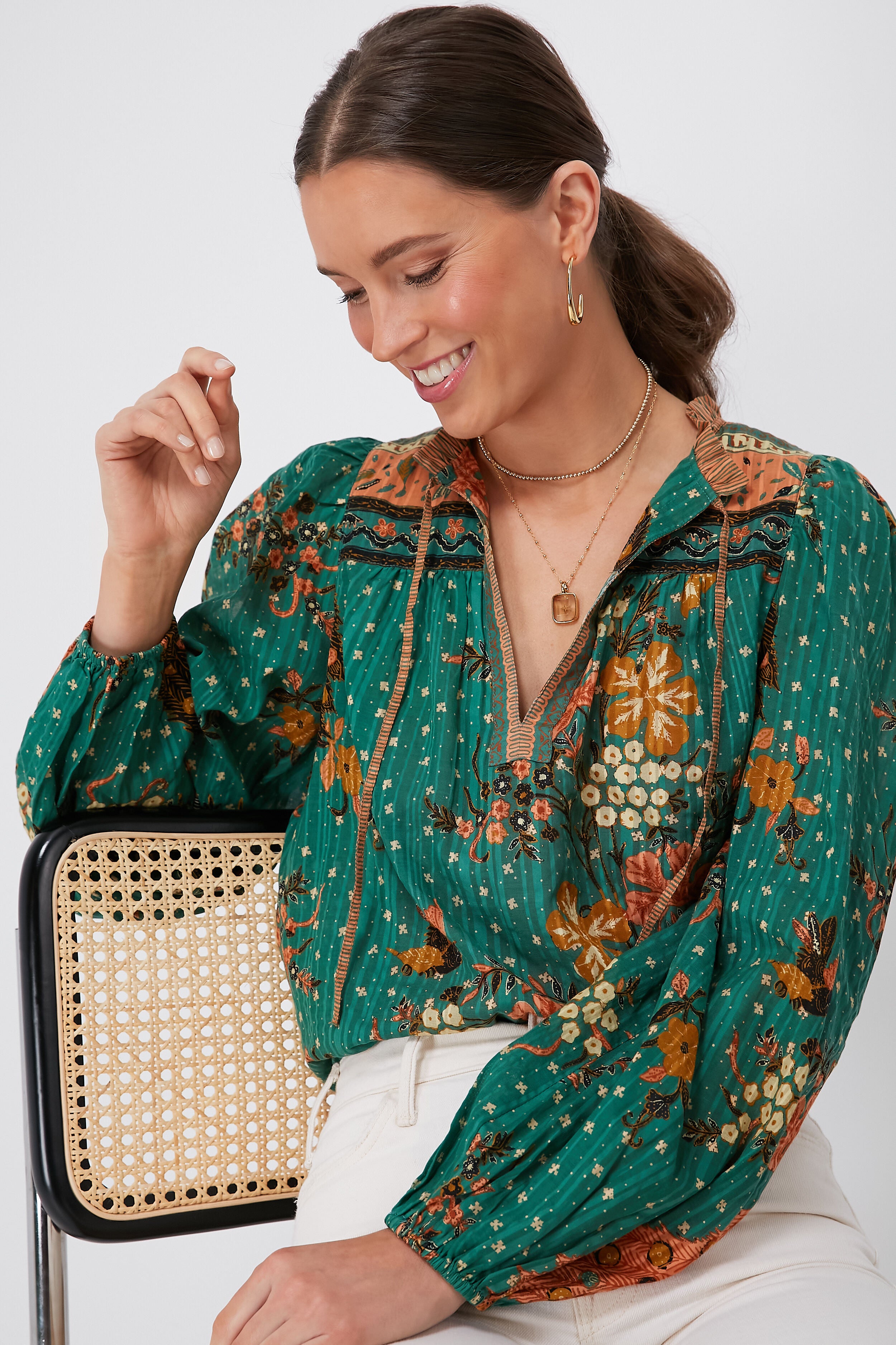 Hummingbird Rana Blouse
