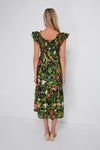 Noir Blooming Botanical Mallie Dress