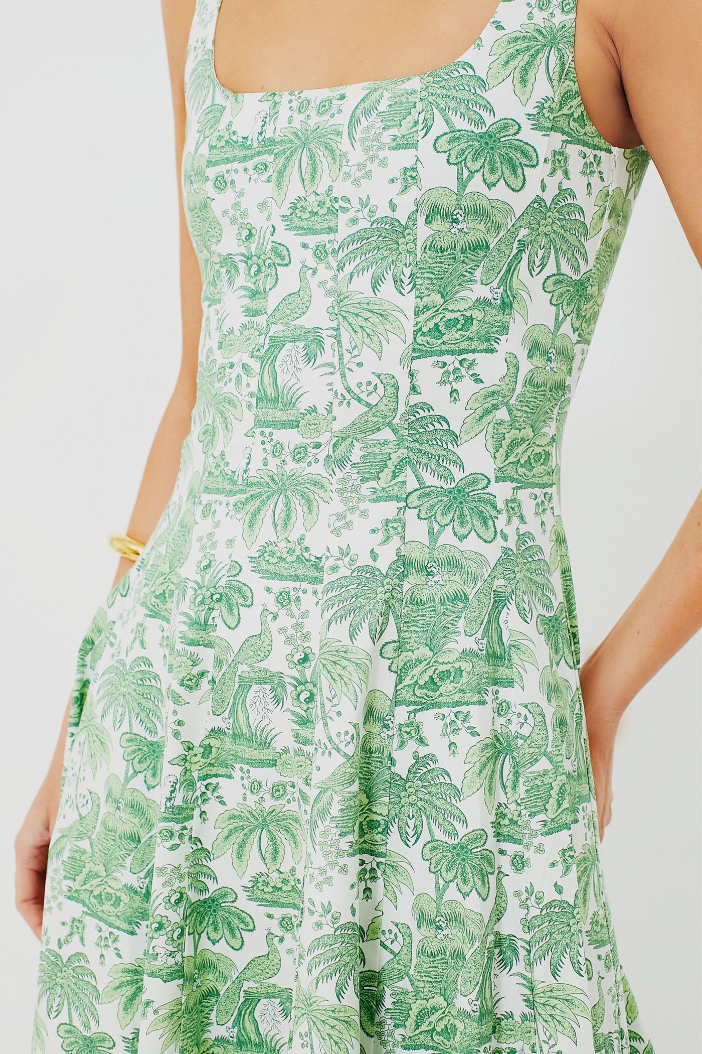 Clover Toile Wells Dress | STAUD Clover Toile Wells Dress | STAUD