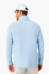 Light Blue Heather Cloud Quarter Zip