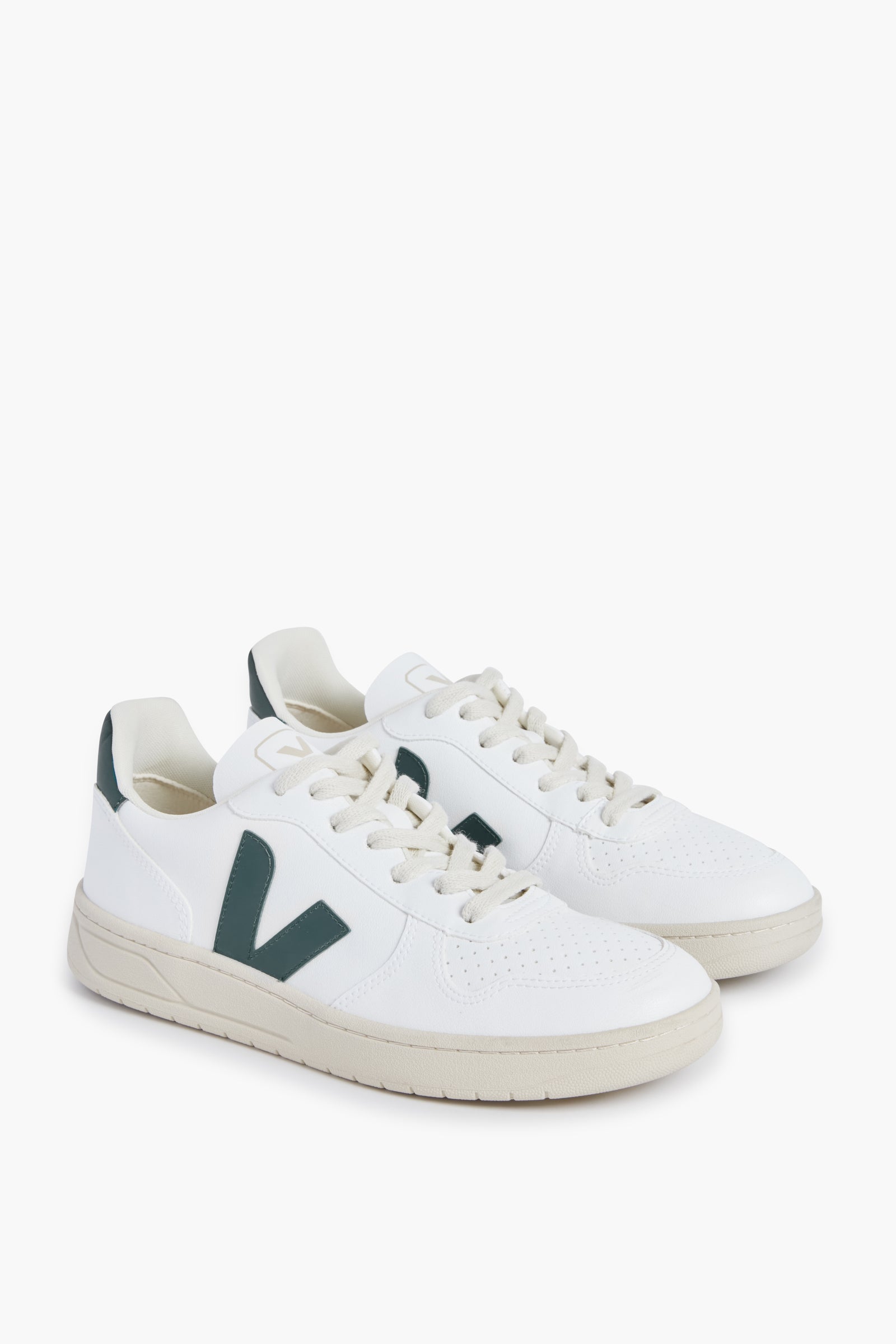 White Brittany V-10 Sneakers