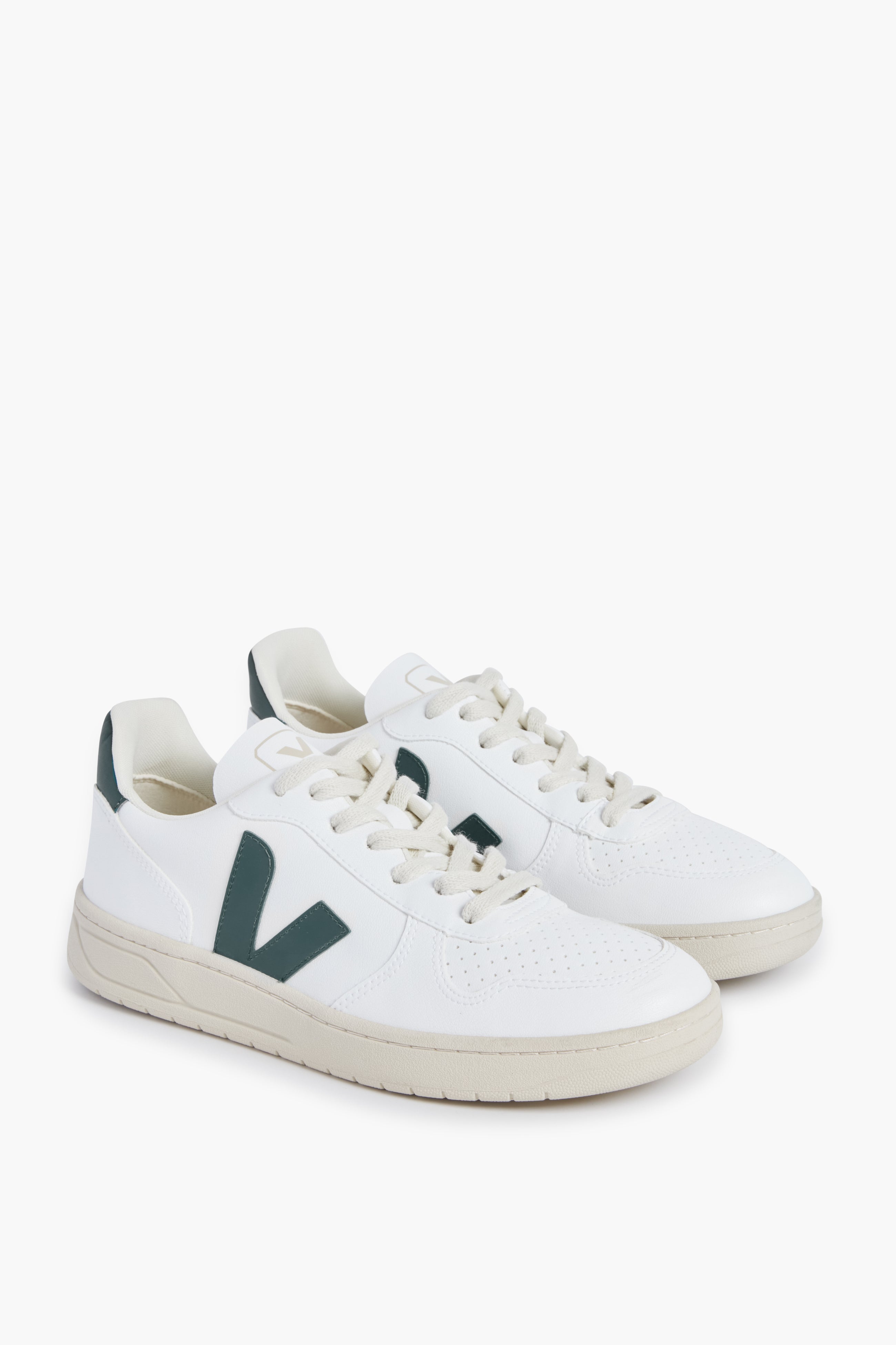 White Brittany V-10 Sneakers