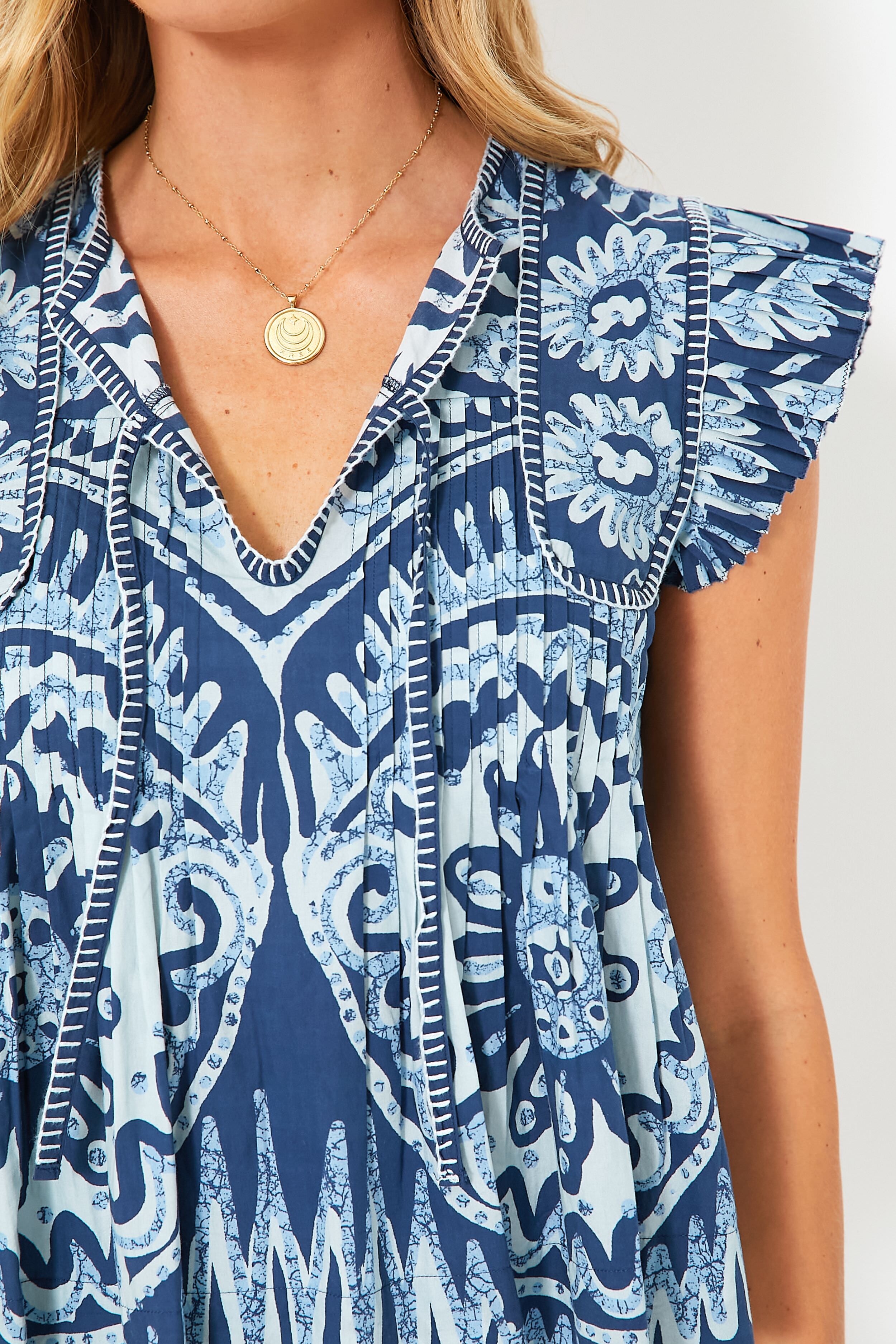 Exclusive Charlough Flutter Sleeve Tank