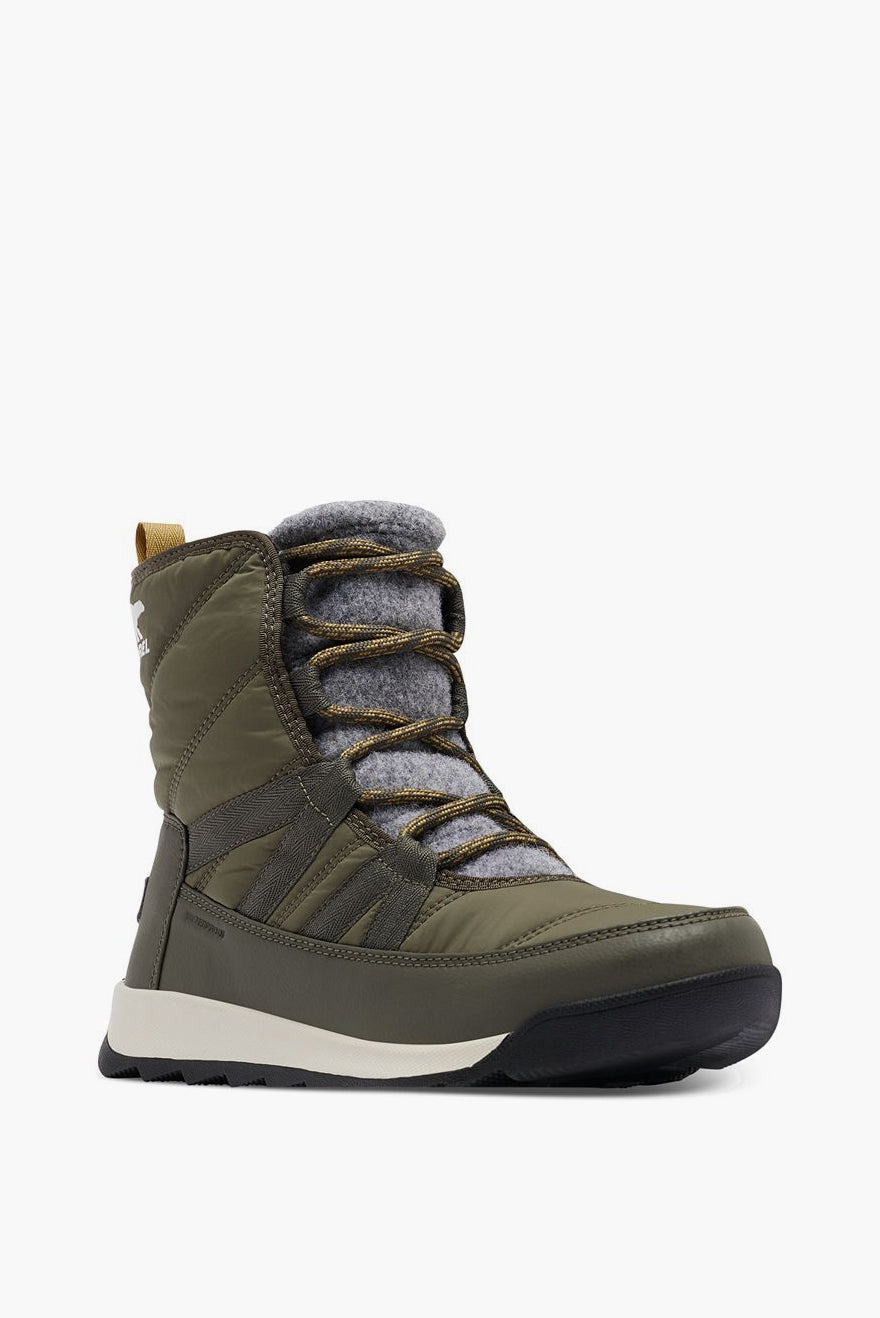 Stone Green Whitney II Short Lace Boots Sorel