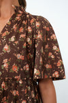 Rosewood Chintz Crawford Dress