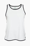 Navy Cane Racerback Ellen Tank