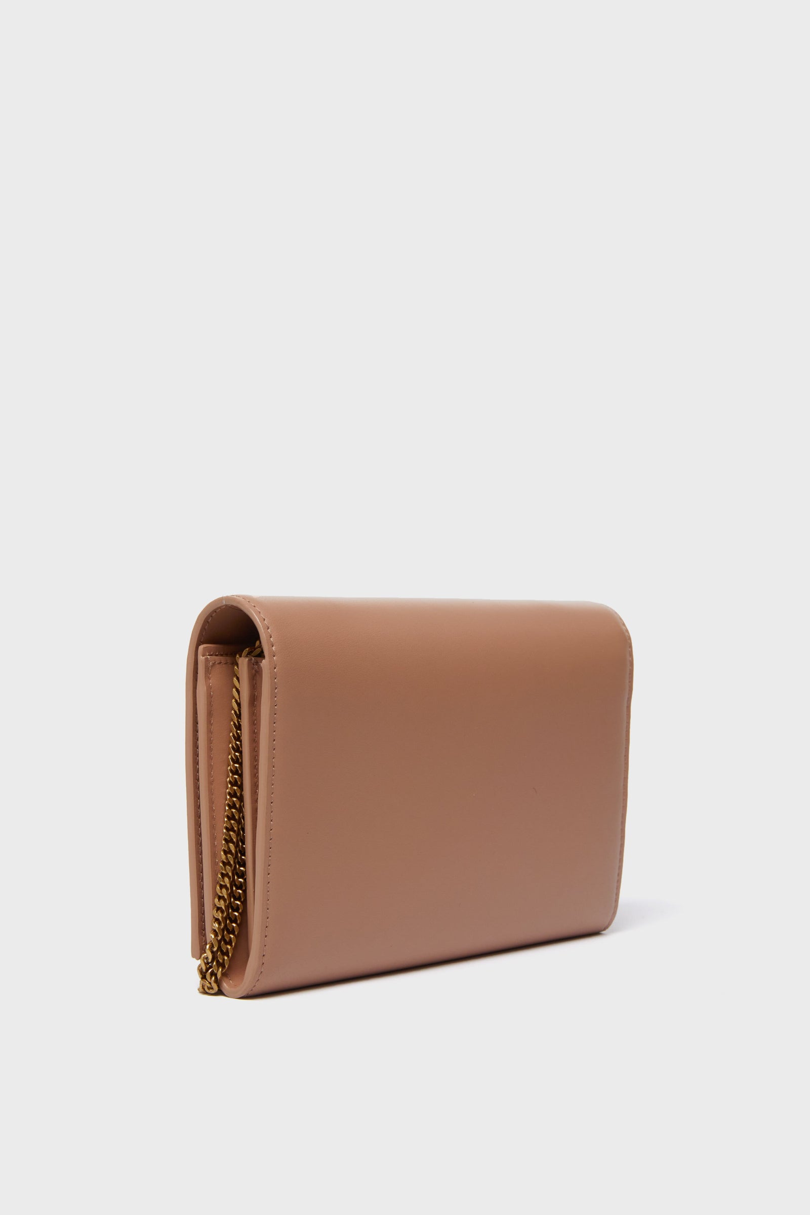 Saint Laurent Vintage Peach Wallet On Chain