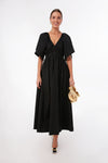 Black Viviana Maxi Dress