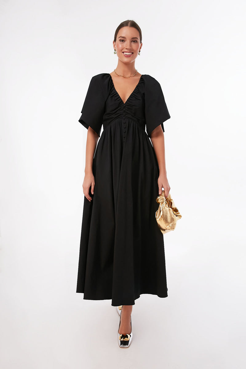 Black Viviana Maxi Dress