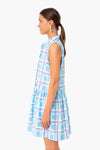 Westport Trellis Sleeveless Hayes Shirt Dress