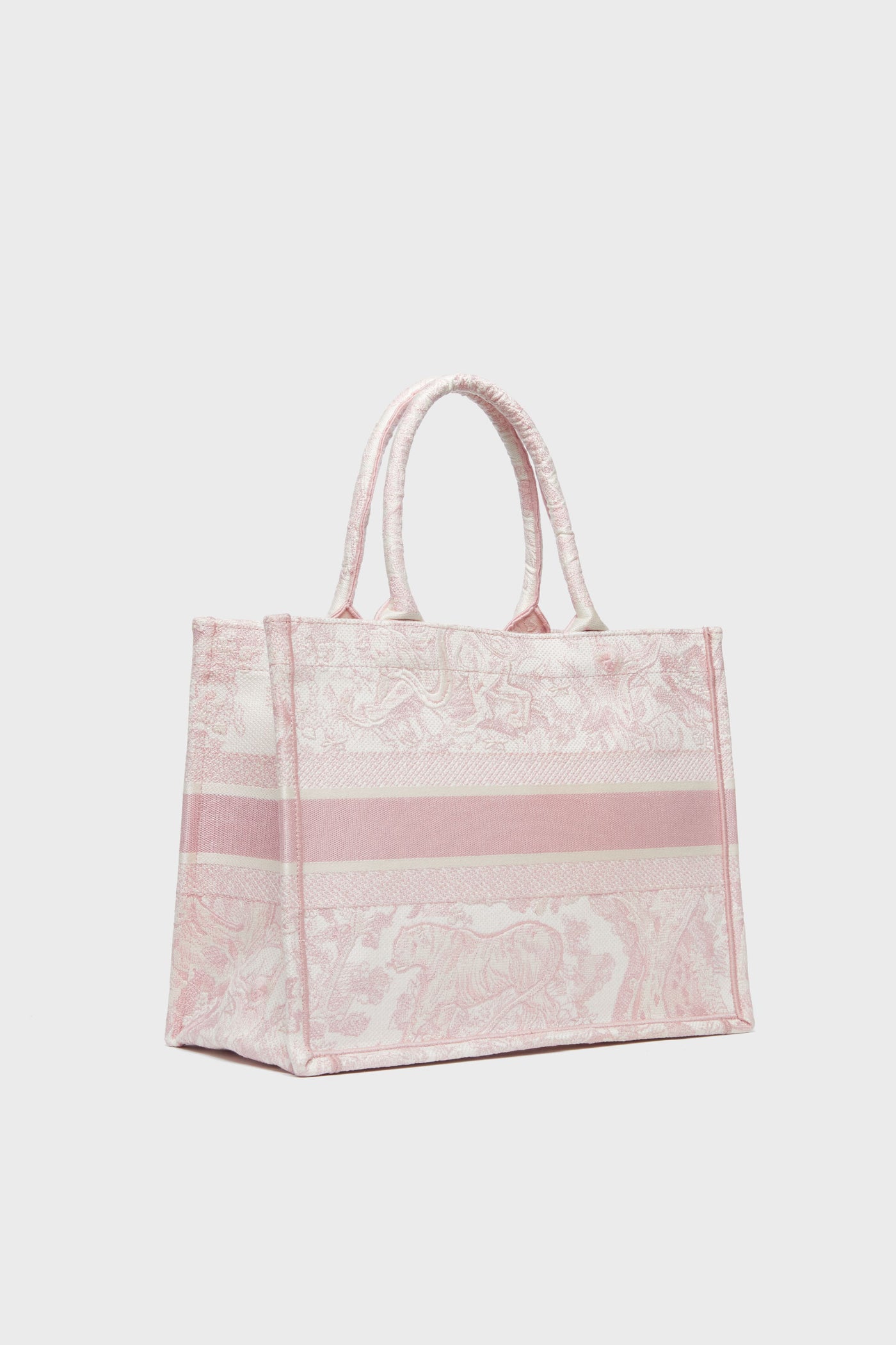 Dior Pink Medium Book Tote