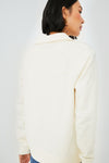 Marshmallow Polo Popover Sweatshirt