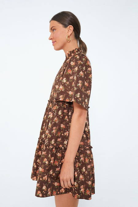 Rosewood Chintz Crawford Dress