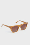 Salted Caramel and Brown Avril Sunglasses