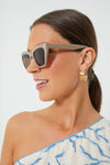 Rose Taupe Heather Sunglasses