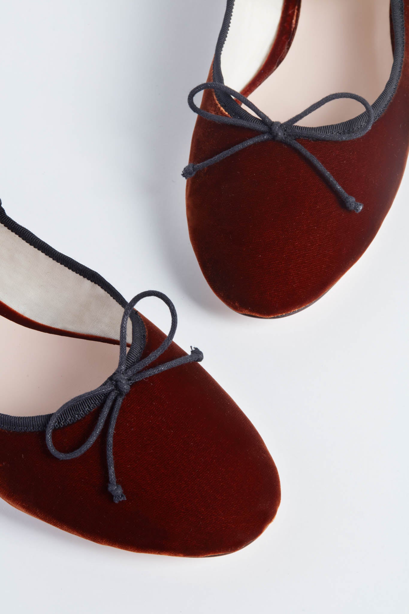 Sienna Velvet Chiara Mary Jane Flats