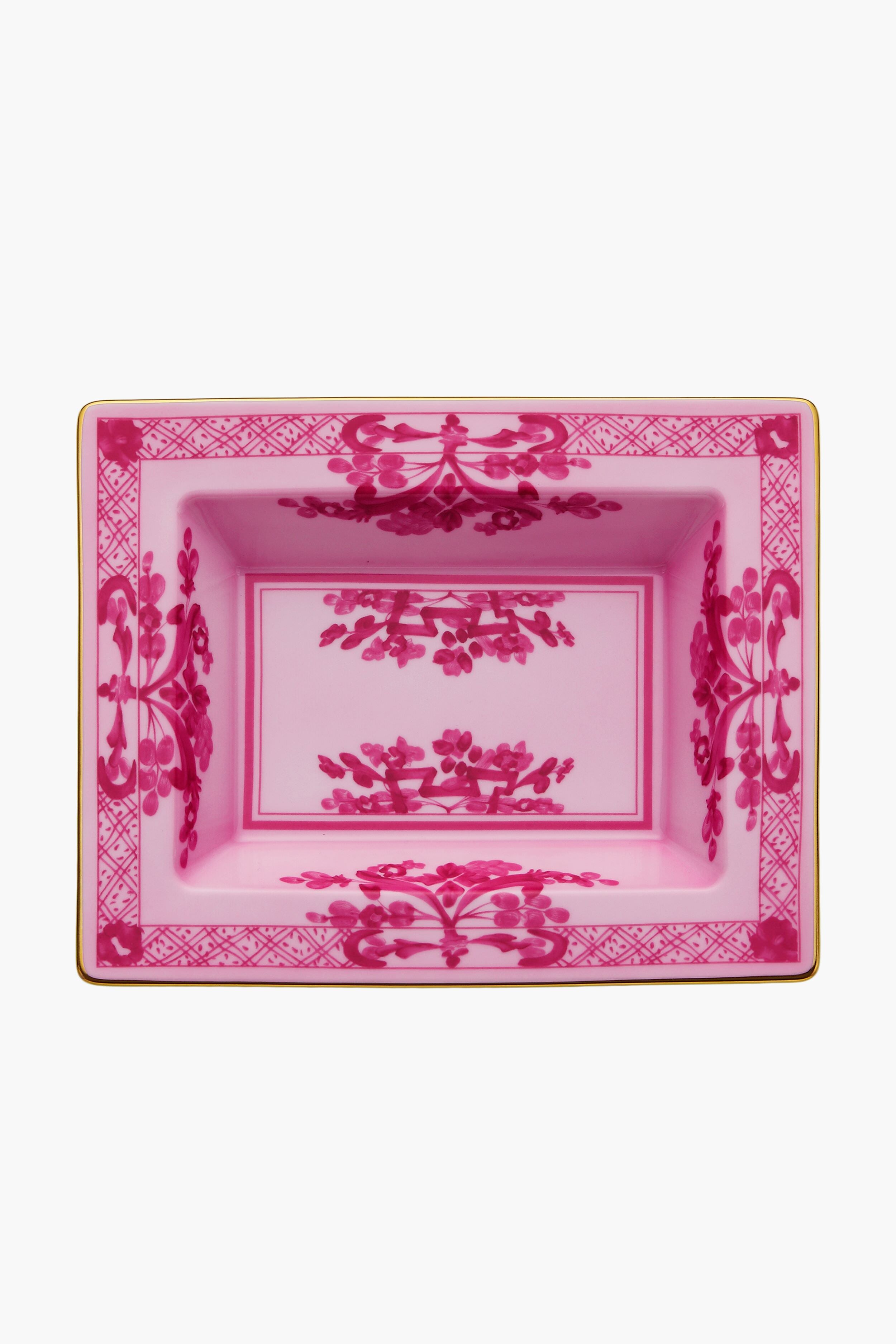 Oriente Italiano Porpora Rectangular Vide Poche
