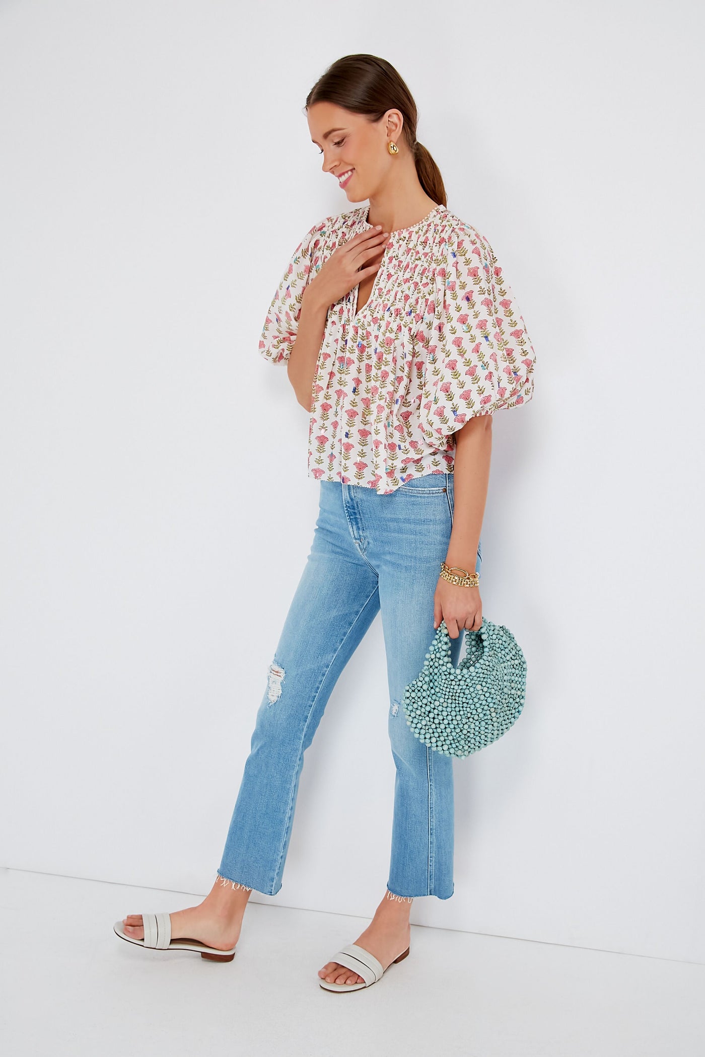 Cherry Blossom Jiby Blouse