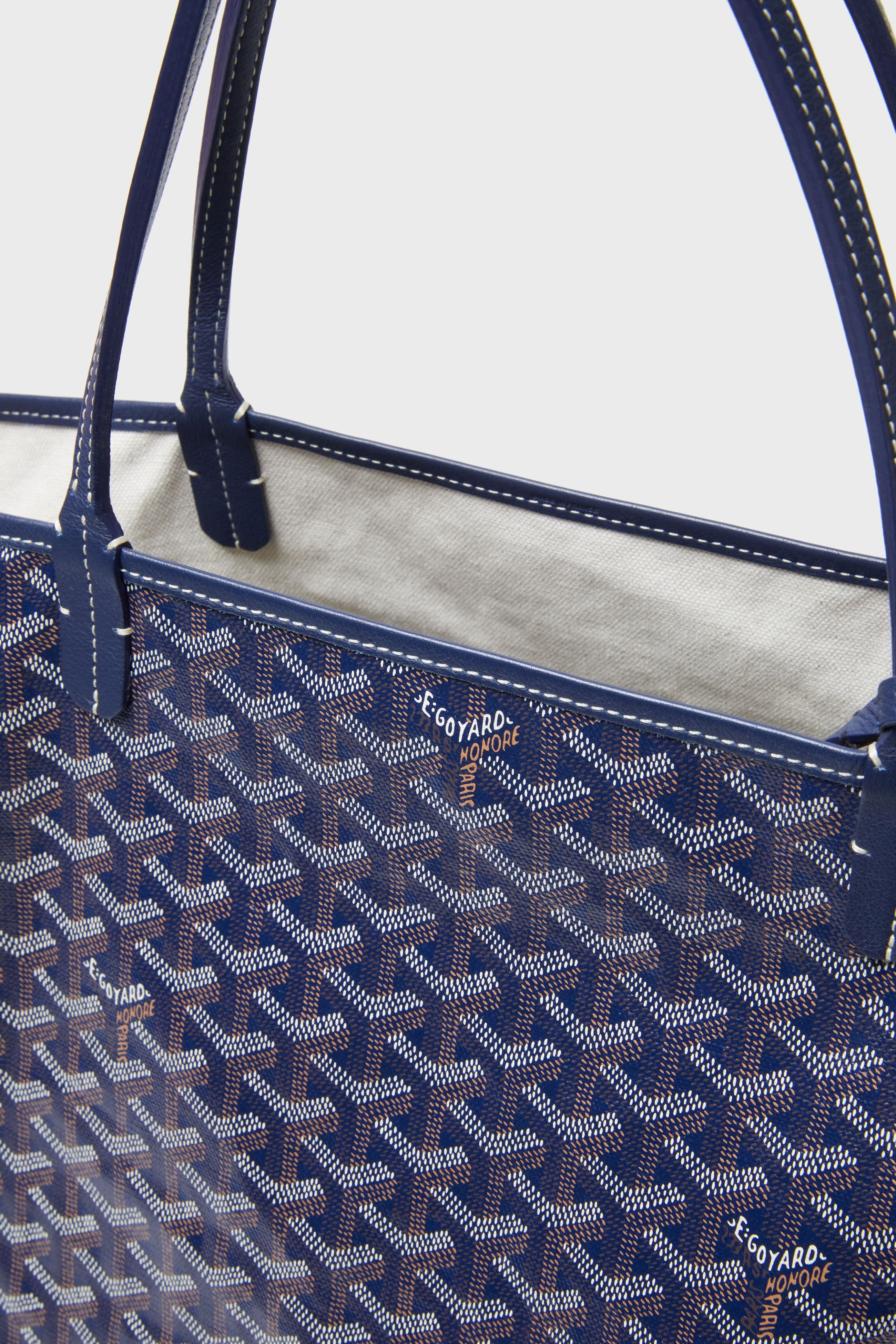 Goyard Navy GM Saint Louis Tote