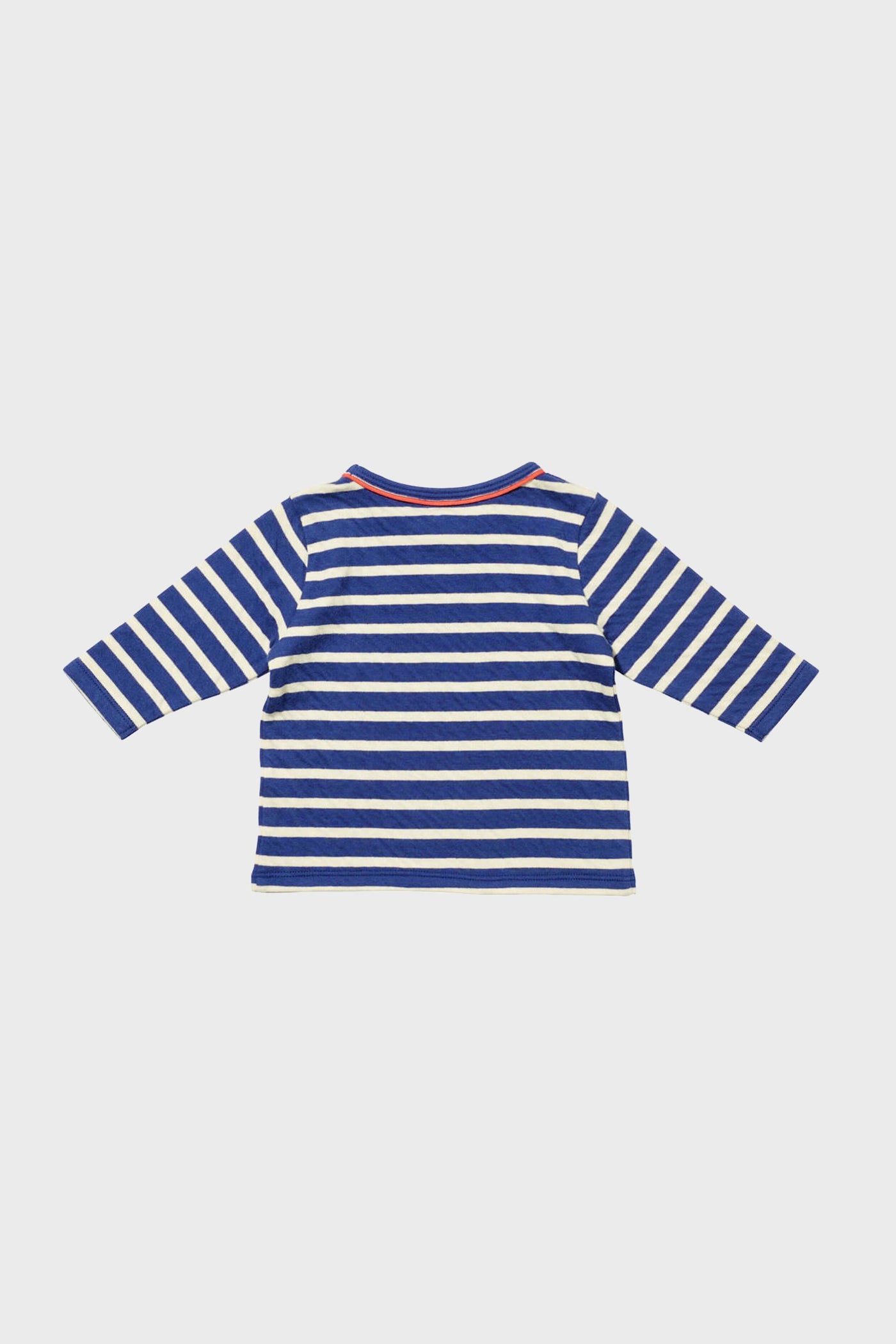 Marine Stripe Edward Baby Long Sleeve Tee