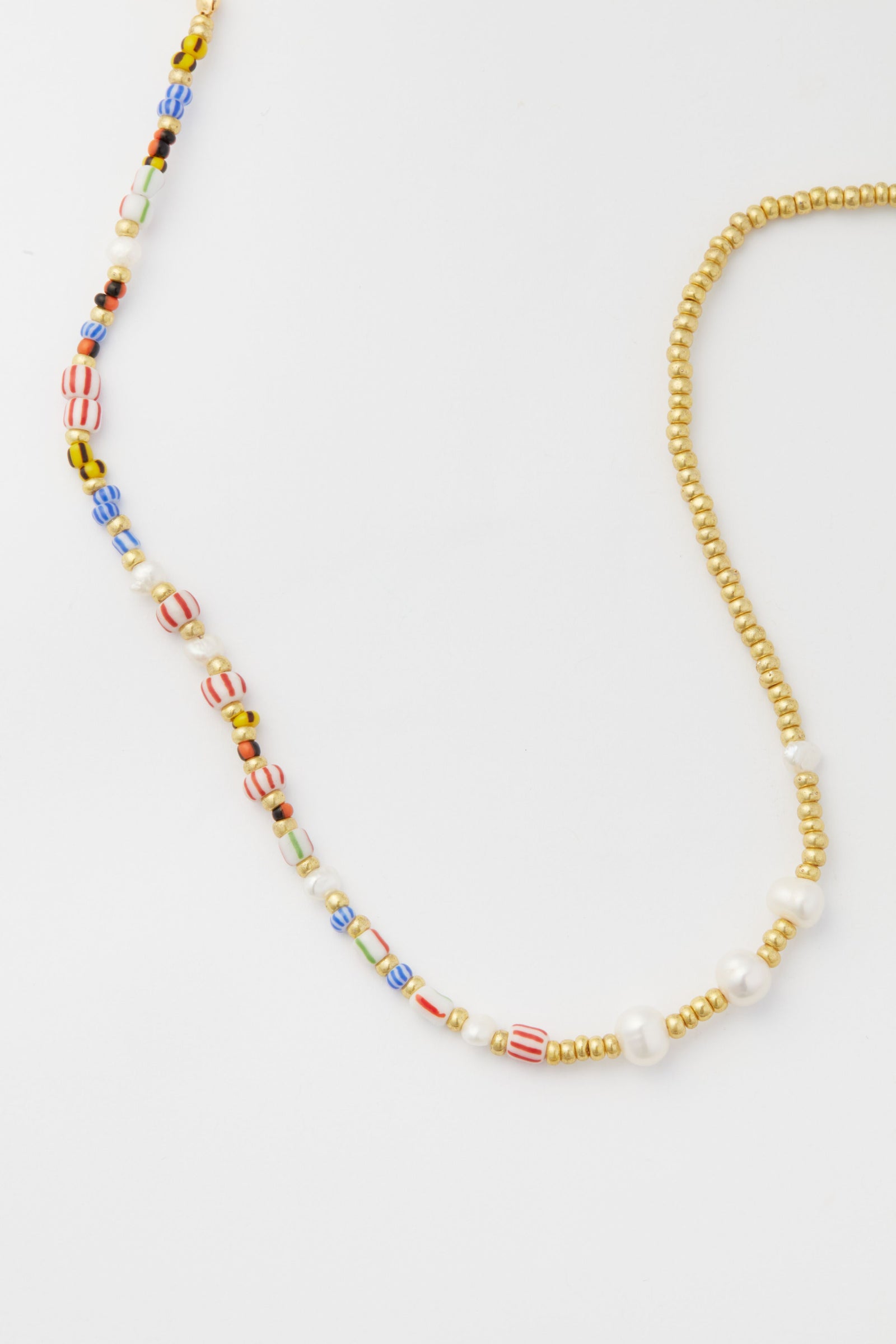 Gold Mixed Elements Necklace