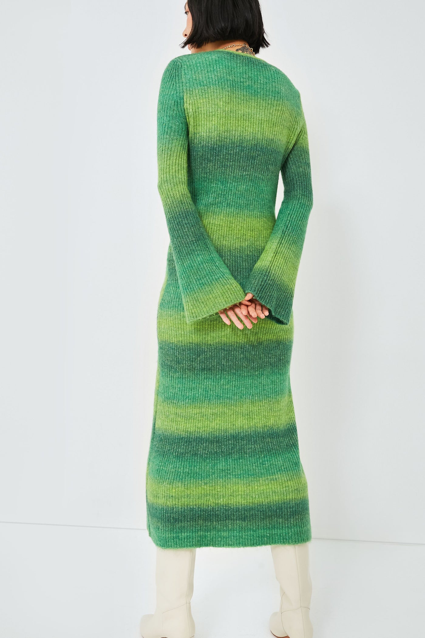 Gummy Green Multi Axon Dress | SIMONMILLER Gummy Green Multi Axon Dress | SIMONMILLER
