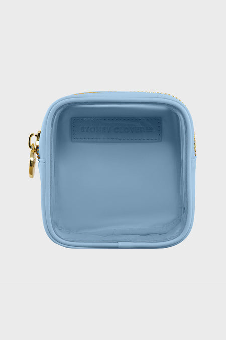 Periwinkle Classic Clear Mini Pouch