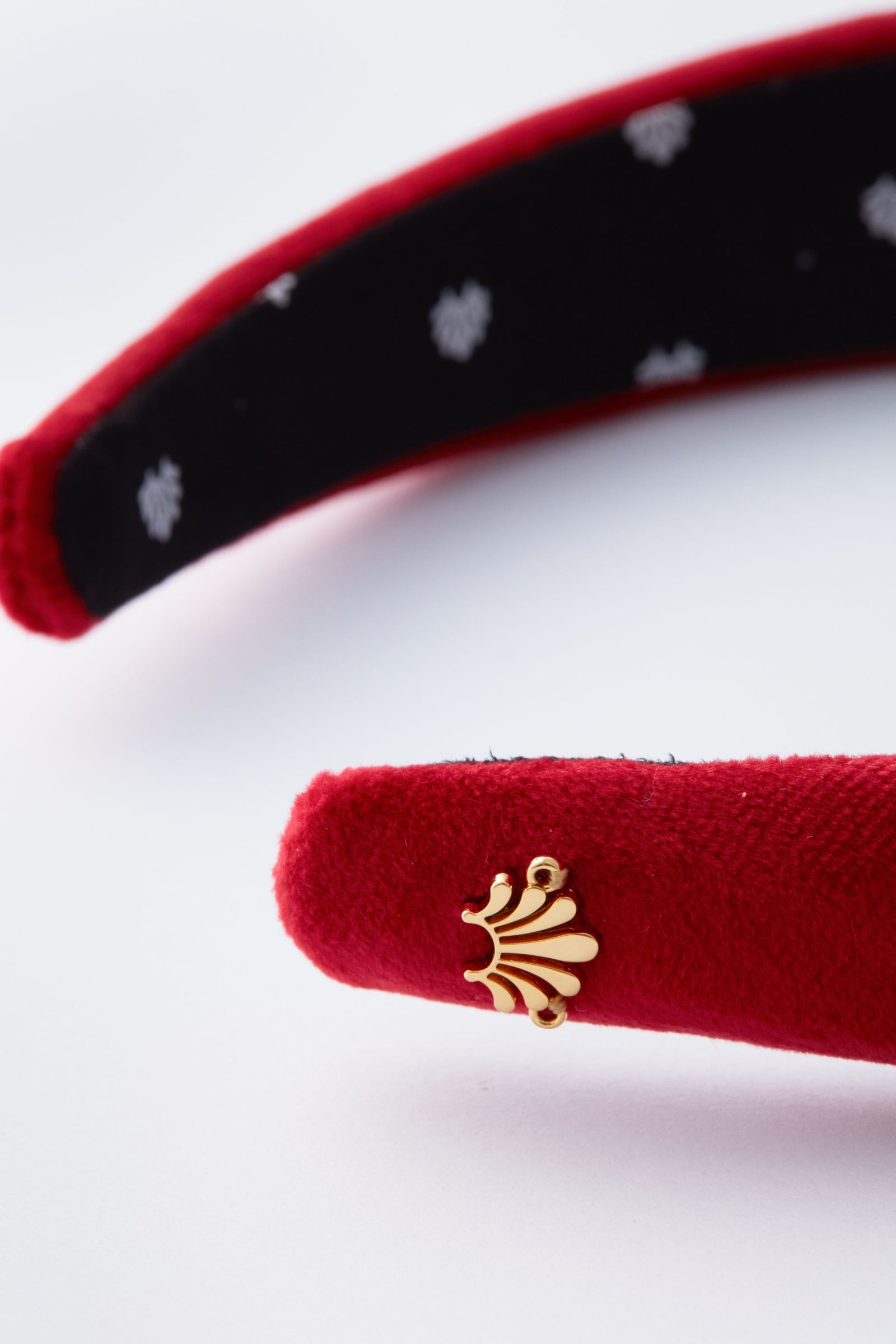Crimson Velvet Alice Headband