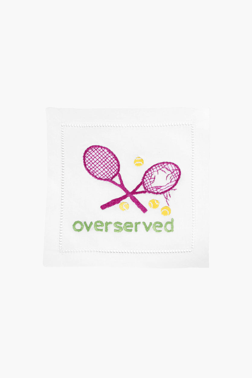 Overserved Cocktail Napkins (Set of 4)