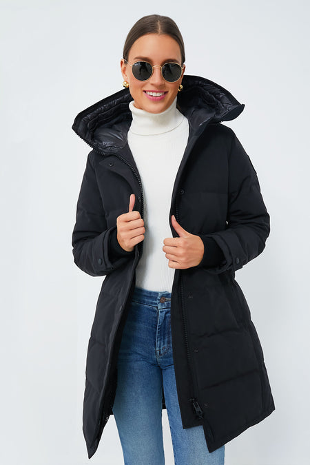 Black Noir Black Disc Shelburne Parka Canada Goose