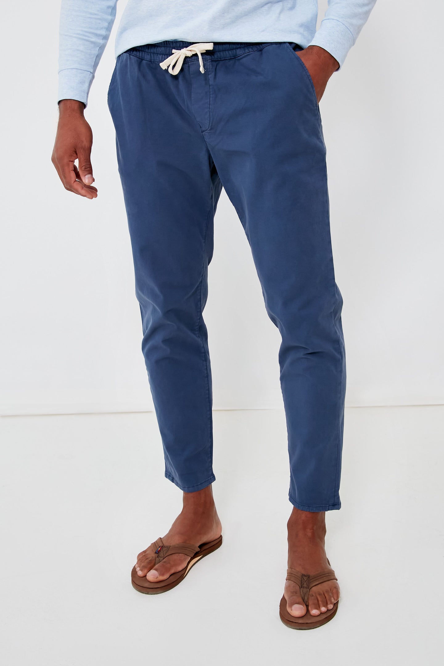 Slate Blue Athletic Fit Saturday Pant Marine Layer