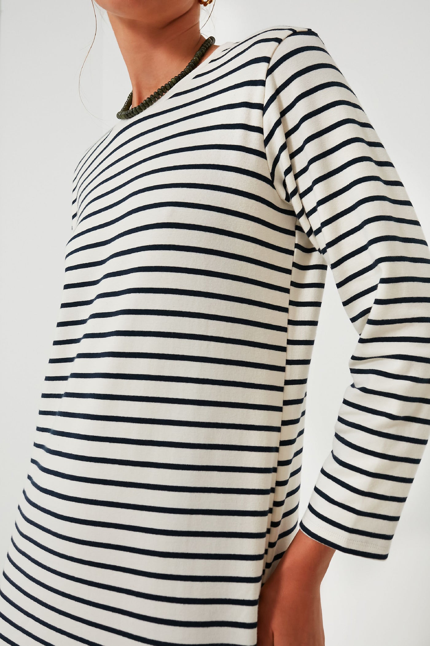 chinese dress ladies Navy Stripe Gio Maxi Dress