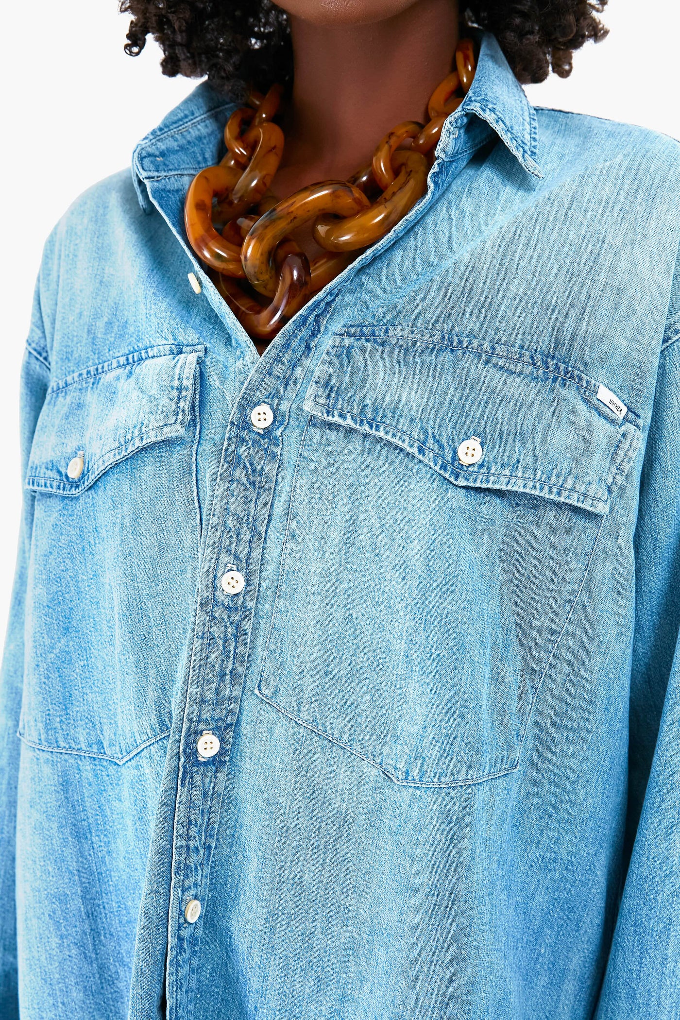 The Double Flap Roomie Foxy Shirt