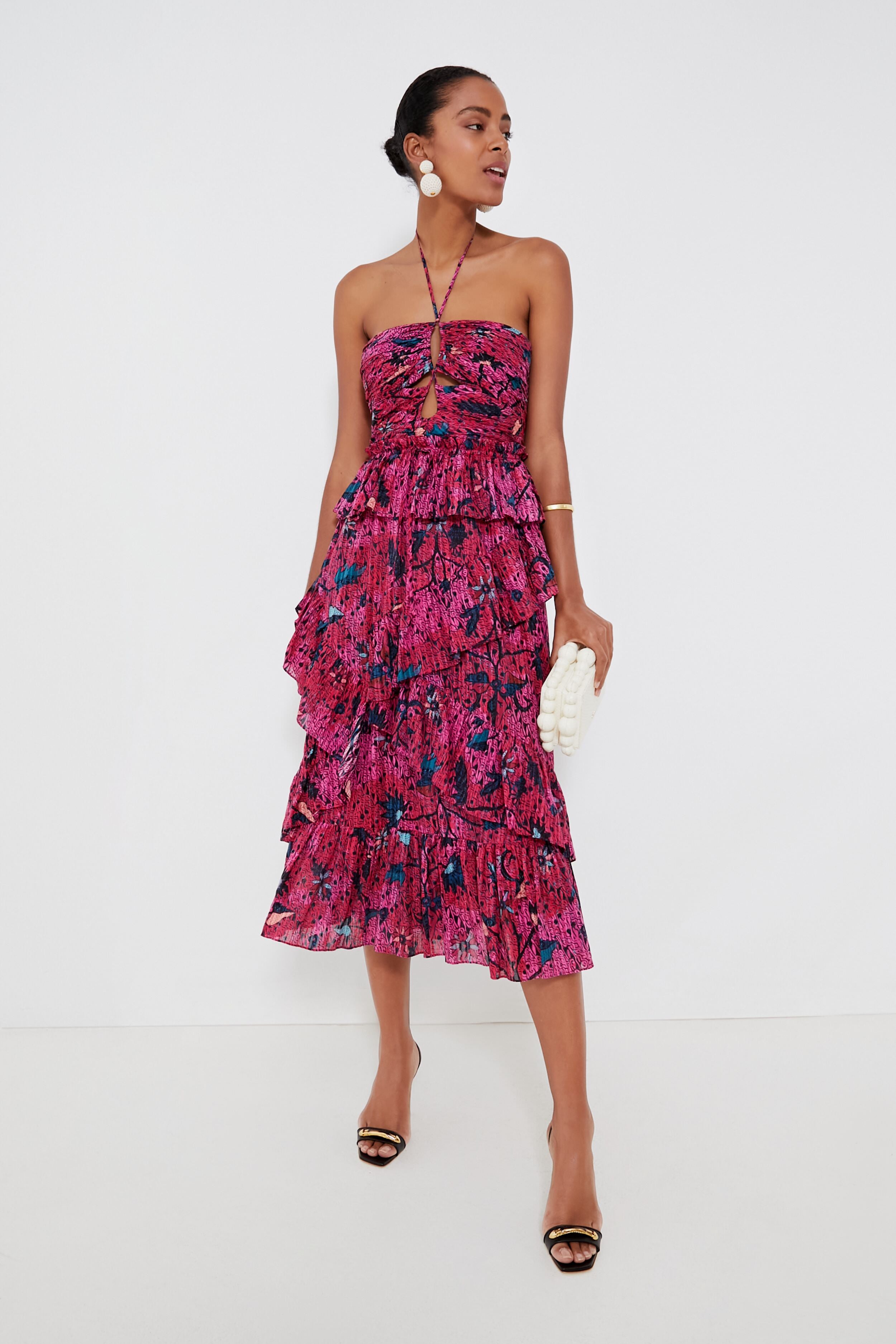 Ulla johnson discount simona dress orchid